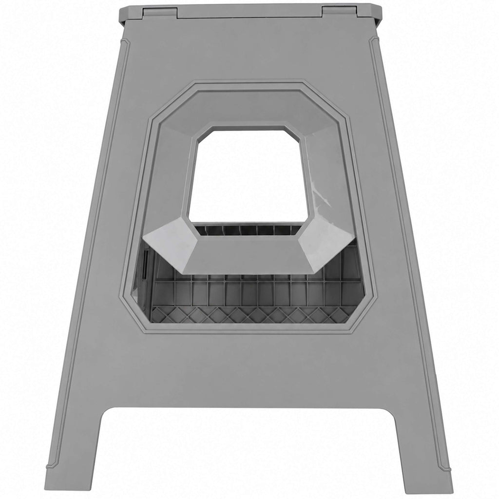 Agradi Horse Tabouret/Marche-Pied Pliant XH 49cm Gris