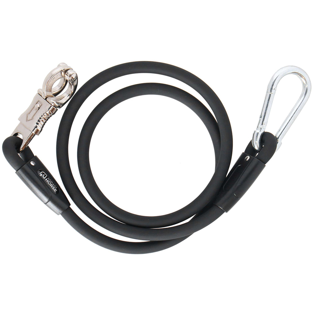 Agradi Horse Chaîne d'Attache Silicone Noir