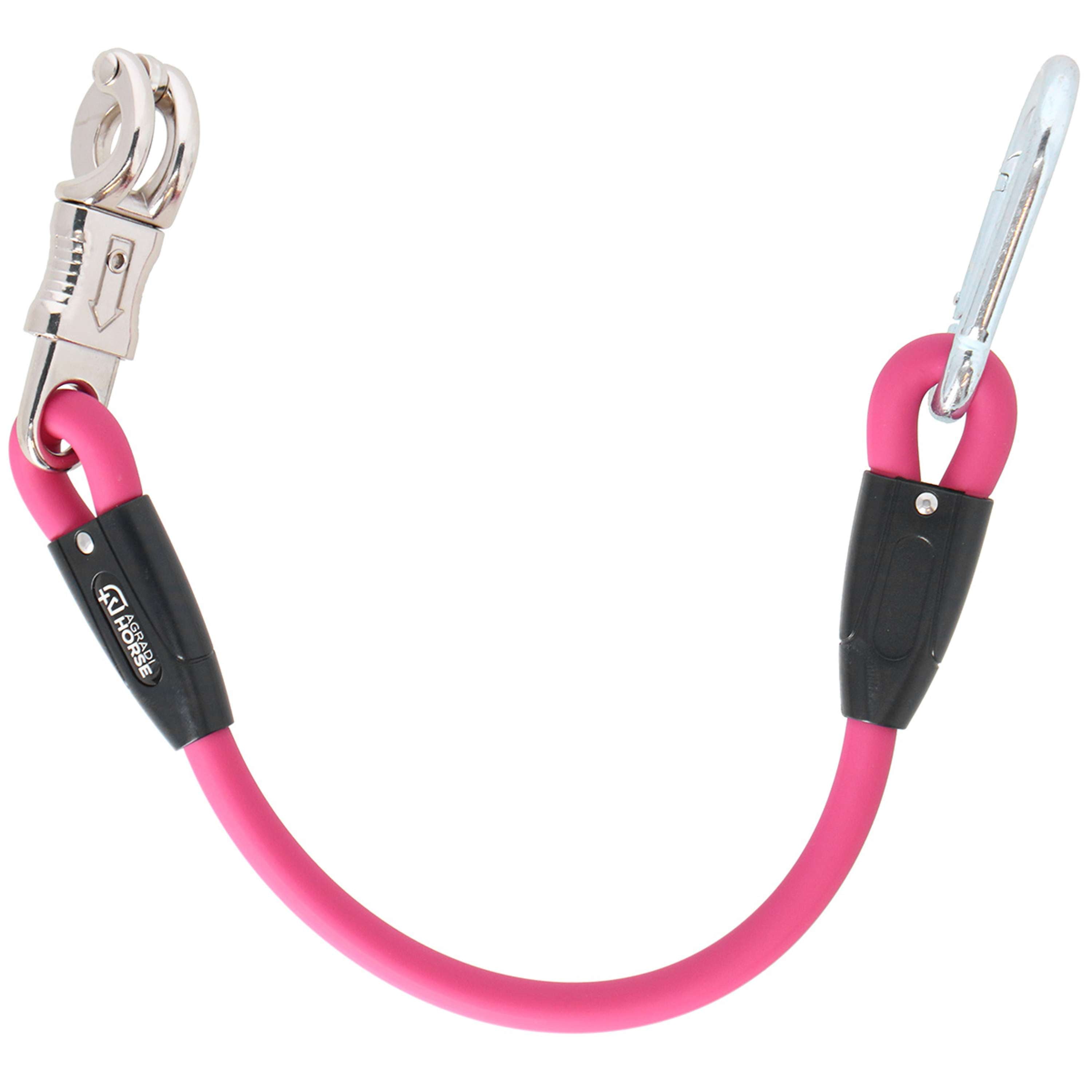 Agradi Horse Chaîne d'Attache Silicone Hot Pink