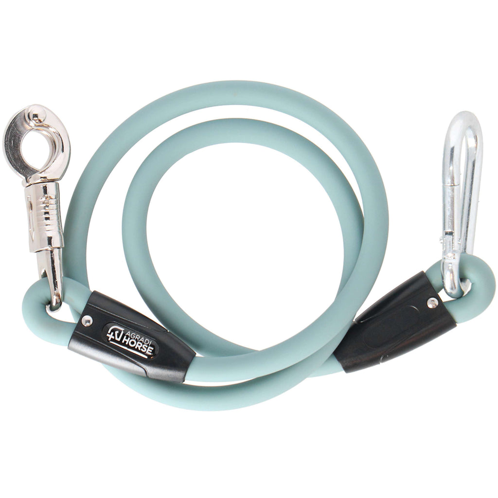 Agradi Horse Chaîne d'Attache Silicone Bleu clair