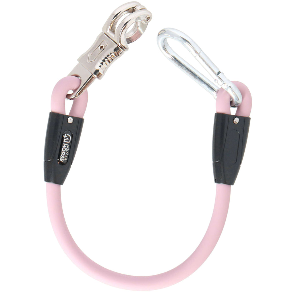 Agradi Horse Chaîne d'Attache Silicone Rose