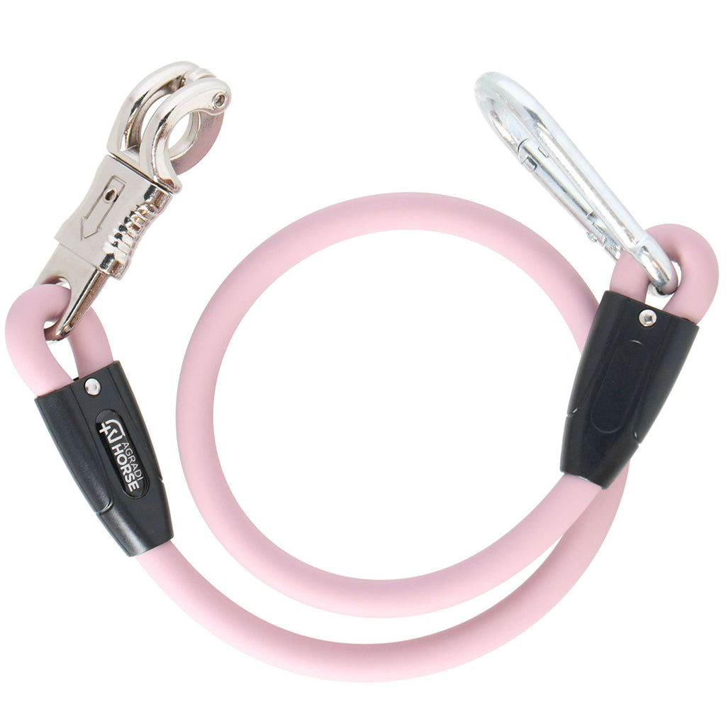 Agradi Horse Chaîne d'Attache Silicone Rose