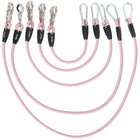 Agradi Horse Chaîne d'Attache Silicone Rose