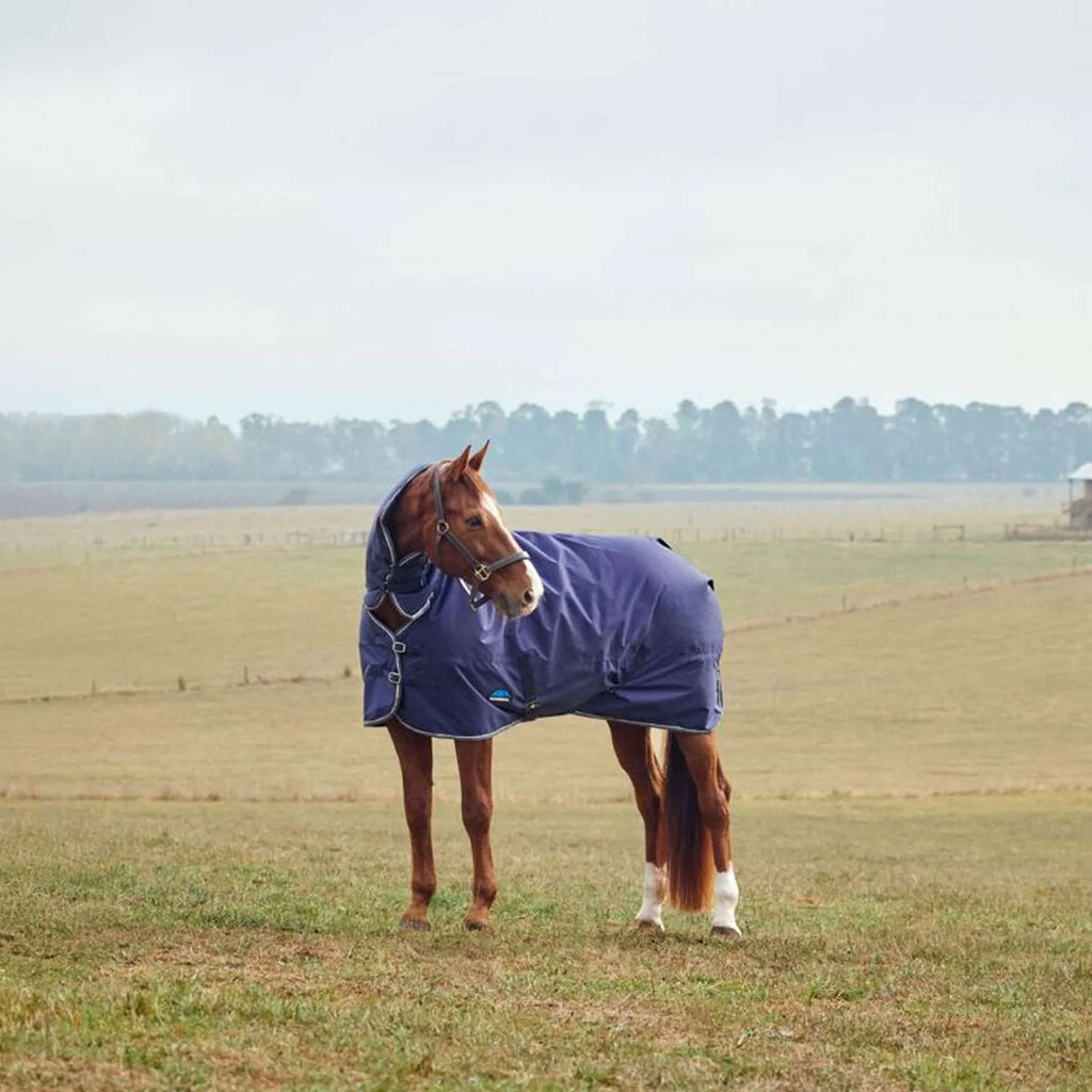 WeatherBeeta ComFiTec Tyro Turnout Combo Neck 50g Navy/Charcoal