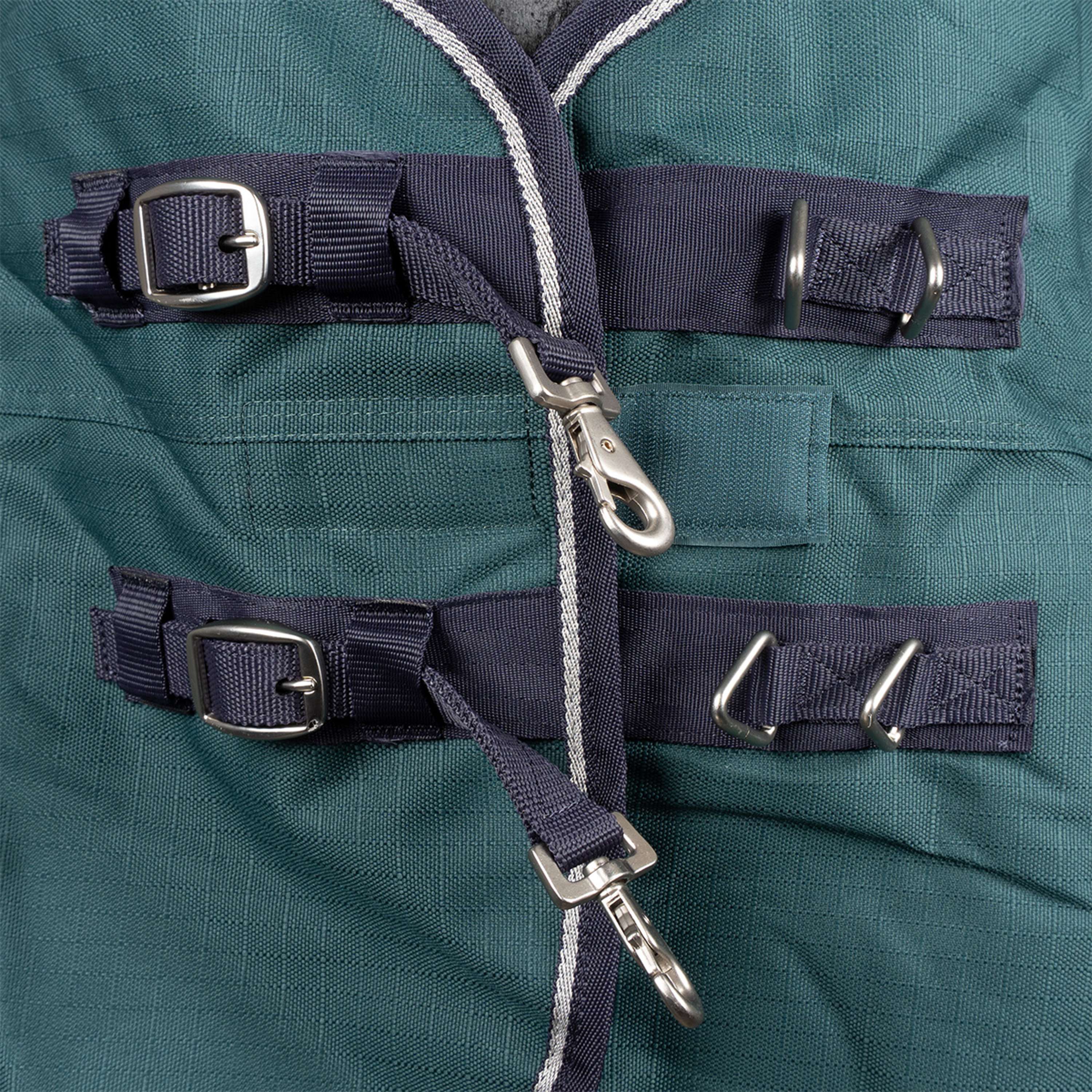 WeatherBeeta ComFiTec Plus Dynamic Turnout Detach-A-Neck 220g Forest Green/Navy