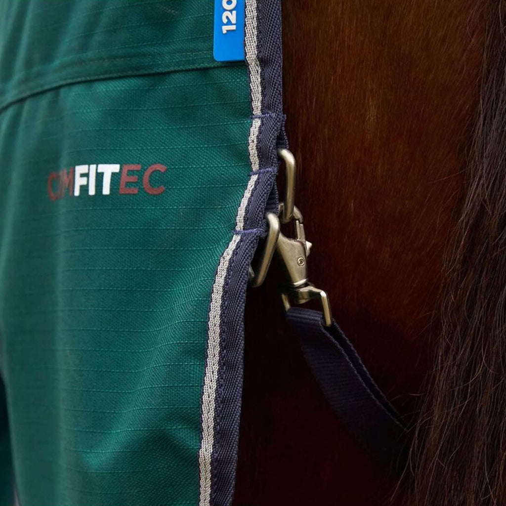 WeatherBeeta ComFiTec Plus Dynamic Turnout Detach-A-Neck 220g Forest Green/Navy