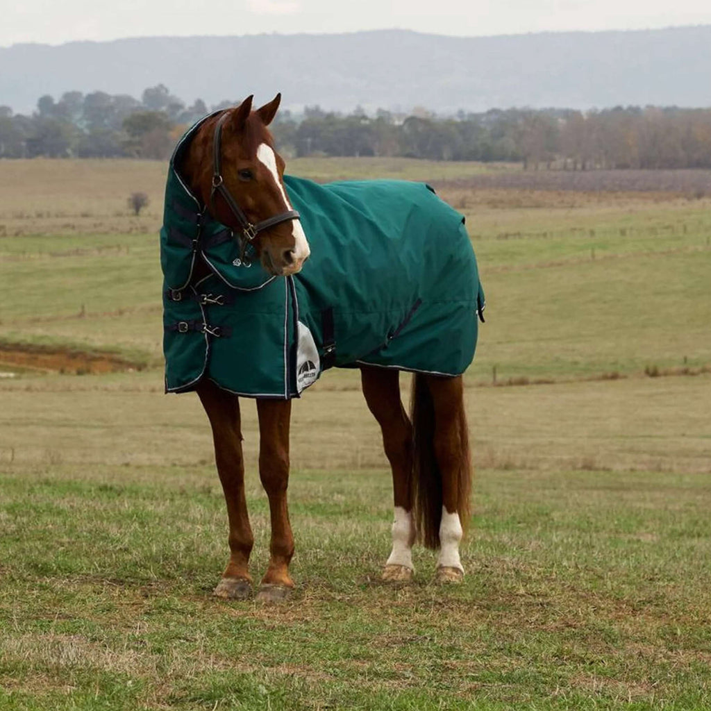 WeatherBeeta ComFiTec Plus Dynamic Turnout Detach-A-Neck 220g Forest Green/Navy