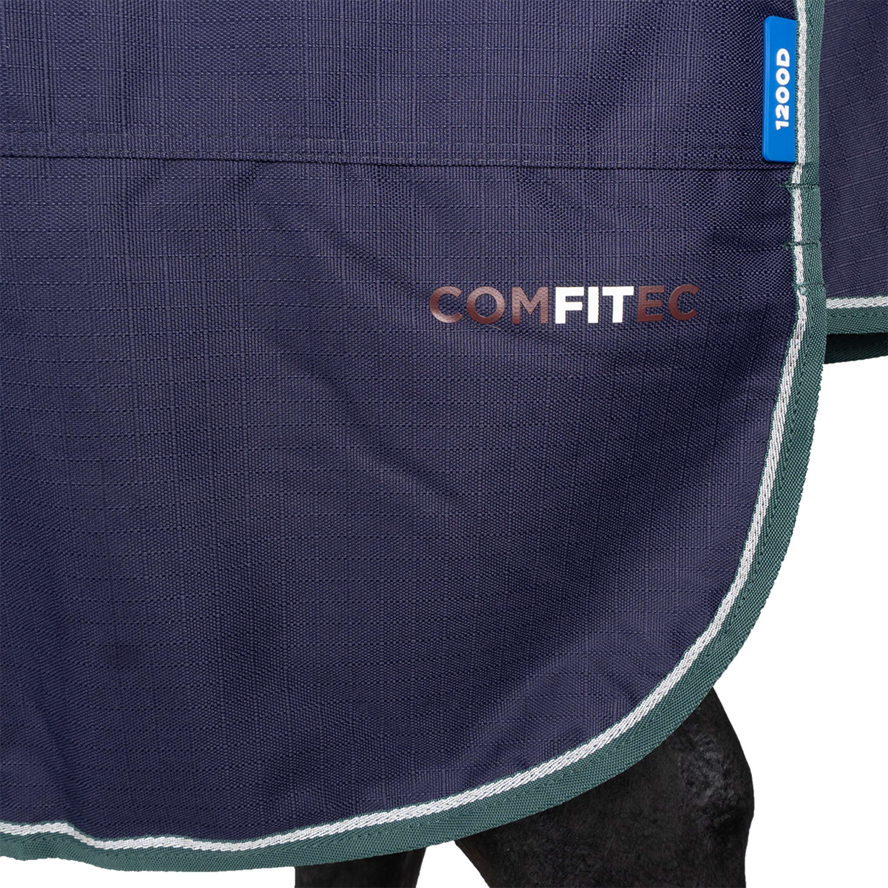 WeatherBeeta ComFiTec Plus Dynamic Turnout Detach-A-Neck 220g Navy/Forest Green