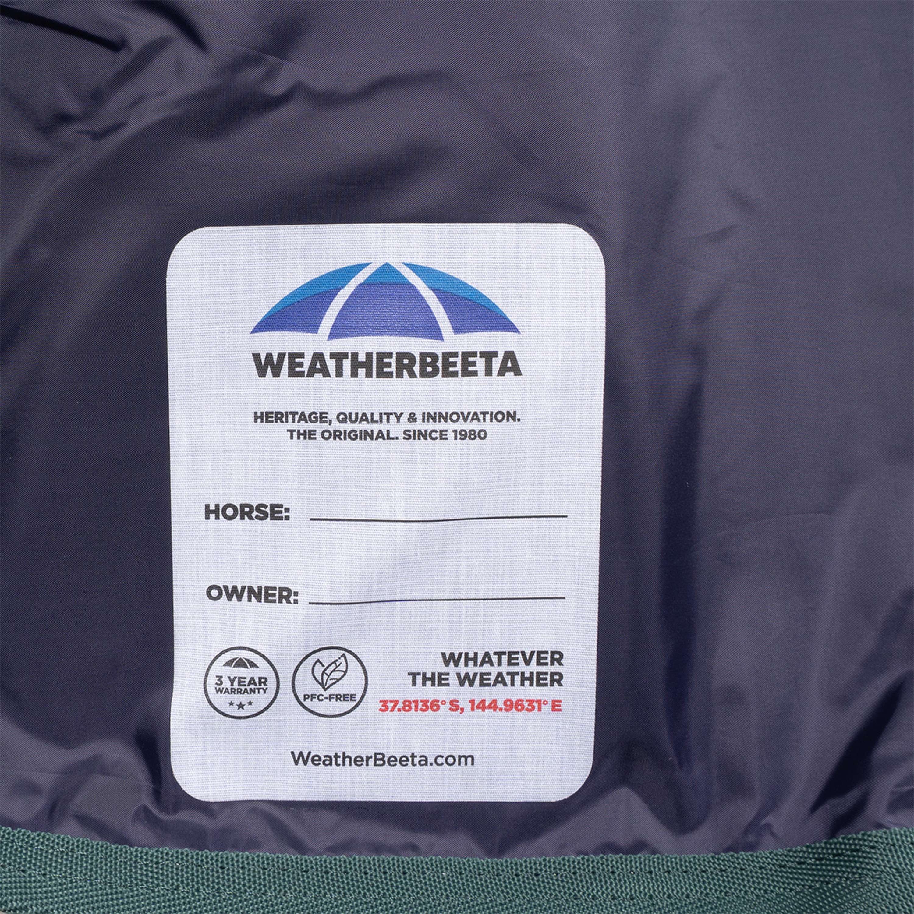 WeatherBeeta ComFiTec Plus Dynamic Turnout Detach-A-Neck 220g Navy/Forest Green