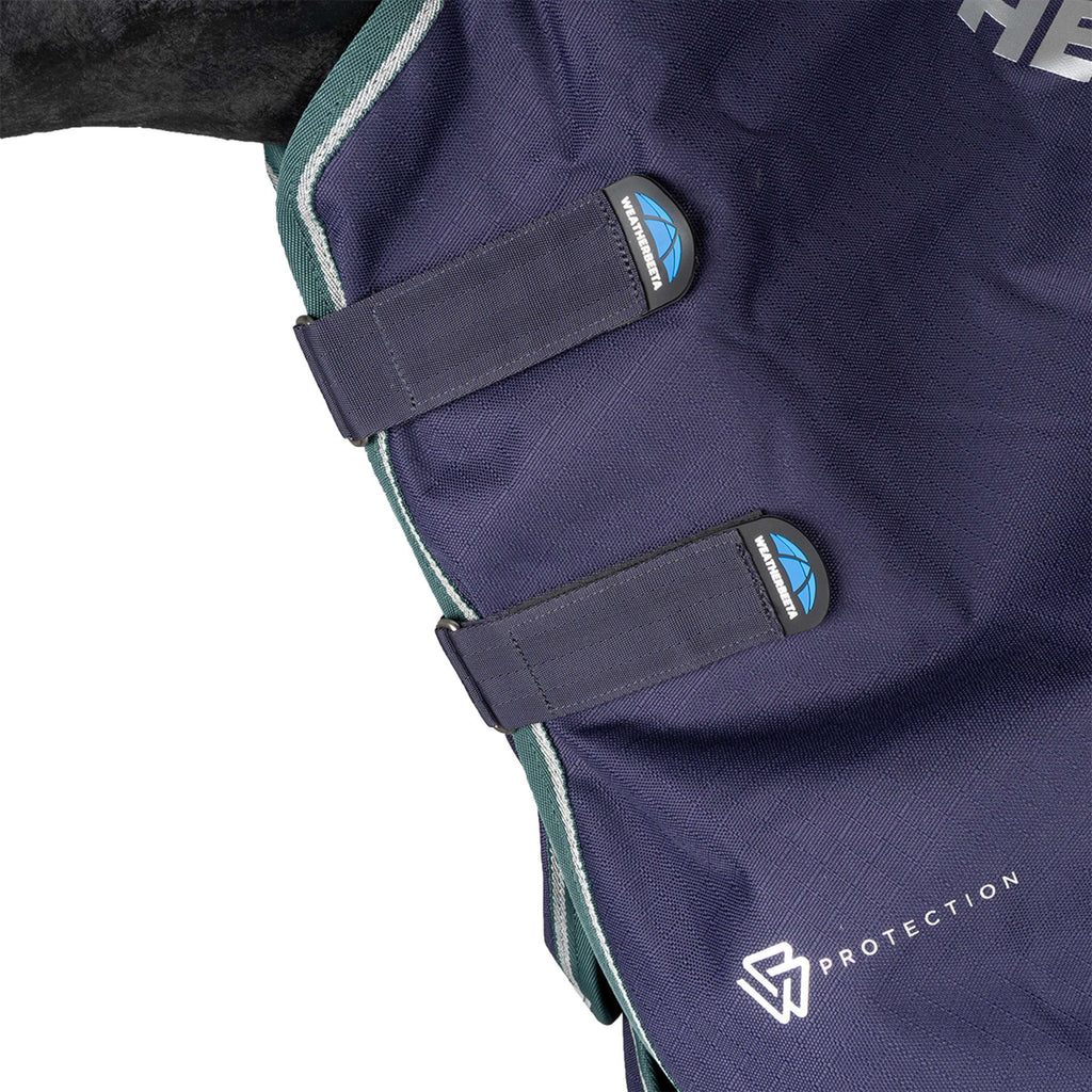 WeatherBeeta ComFiTec Plus Dynamic Turnout Detach-A-Neck 220g Navy/Forest Green
