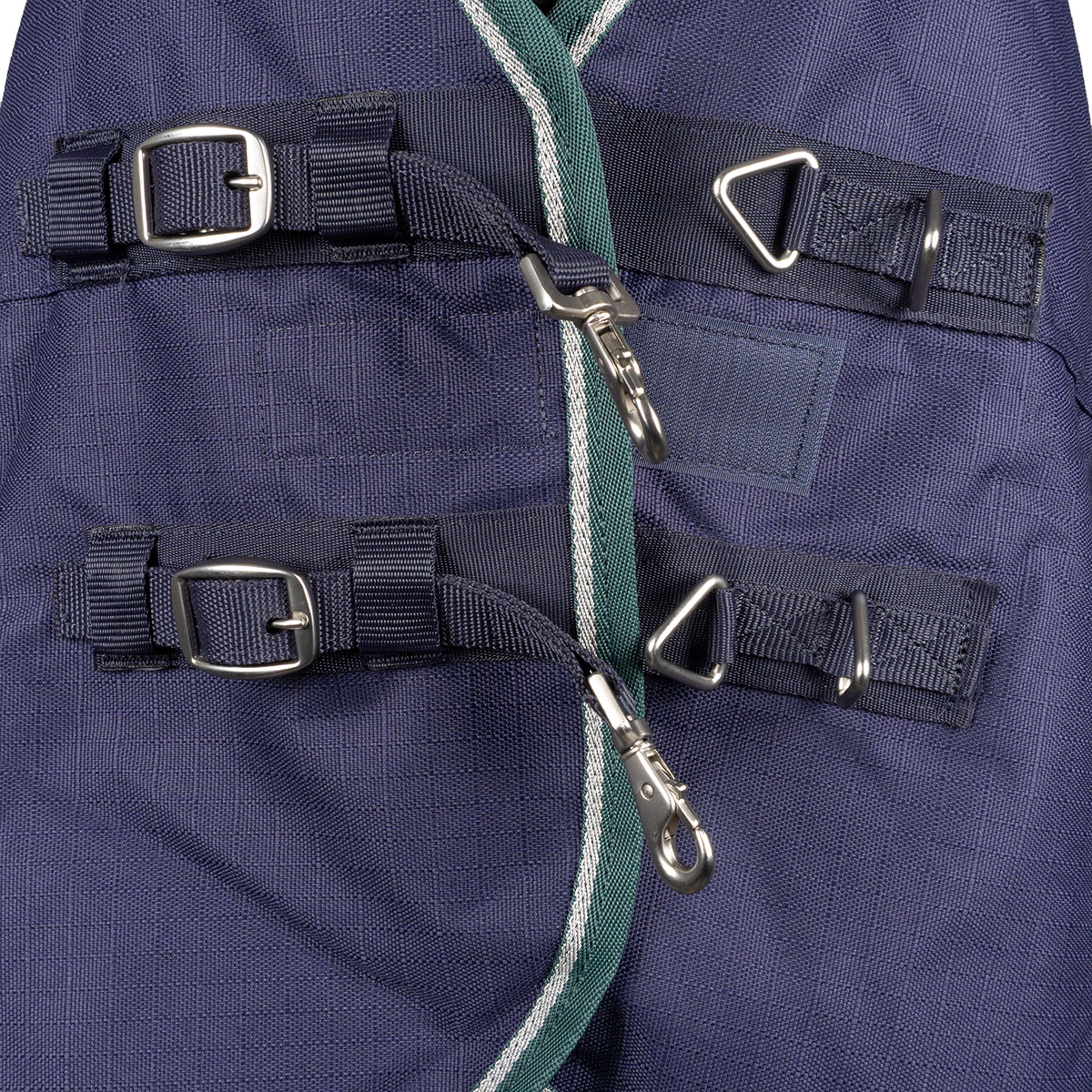 WeatherBeeta ComFiTec Plus Dynamic Turnout High Neck 100g Navy/Forest Green