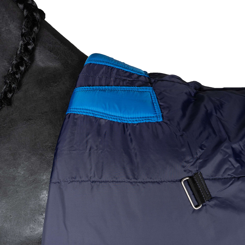 WeatherBeeta ComFiTec Plus Dynamic Turnout High Neck 100g Navy/Forest Green