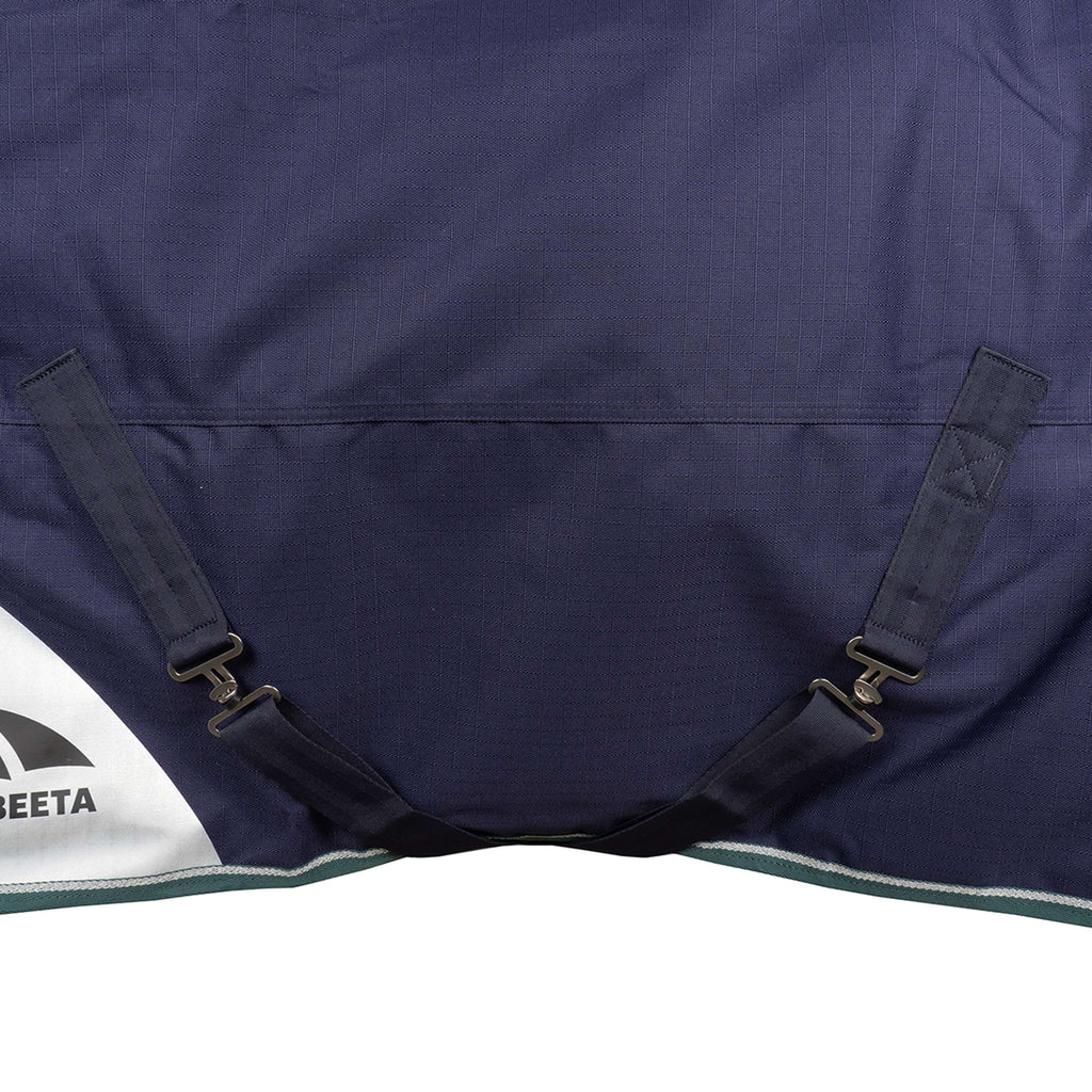 WeatherBeeta ComFiTec Plus Dynamic Turnout High Neck 100g Navy/Forest Green