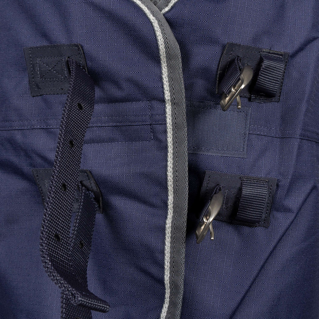 WeatherBeeta ComFiTec Tyro Turnout Standard Neck 50g Navy/Charcoal