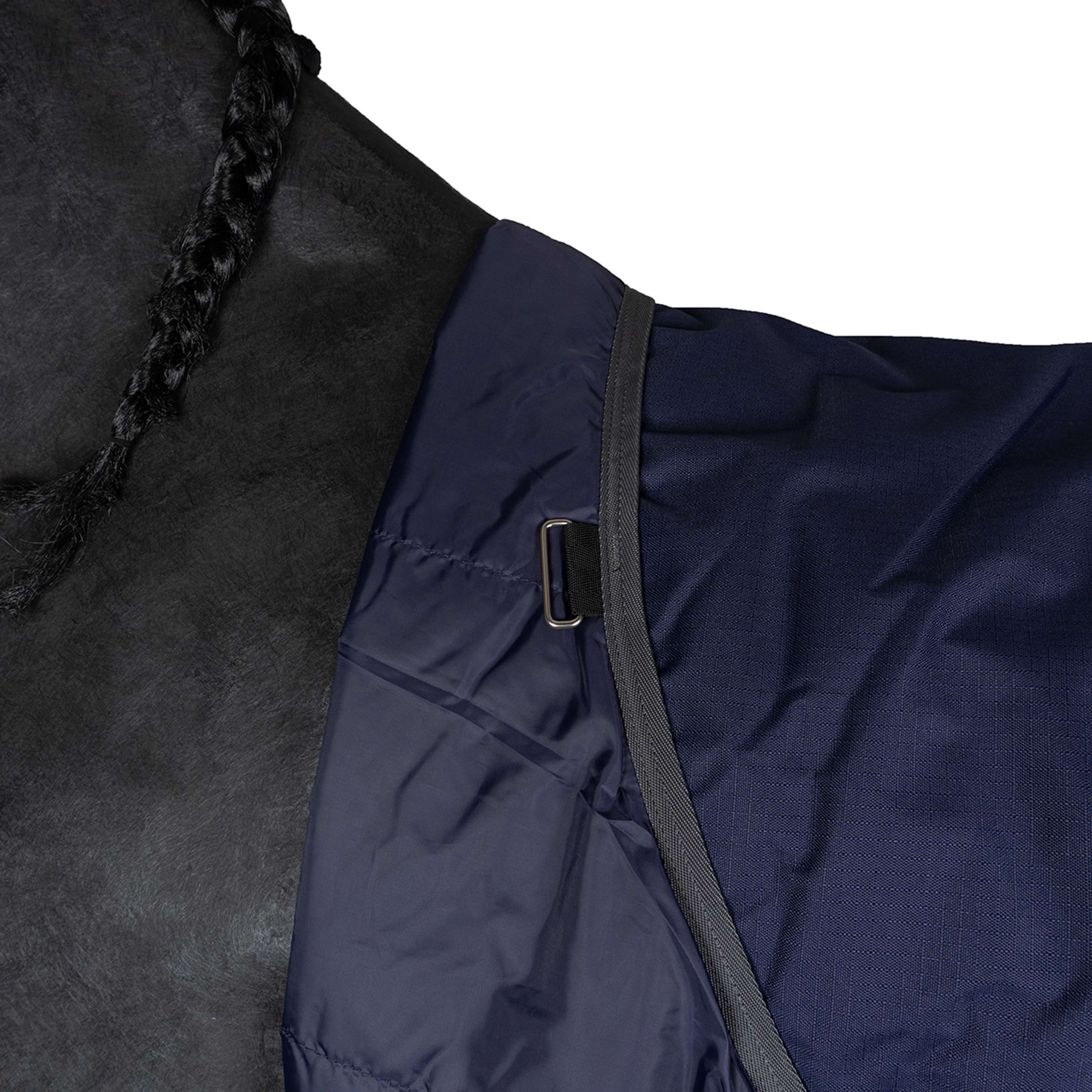 WeatherBeeta ComFiTec Tyro Turnout Standard Neck 50g Navy/Charcoal