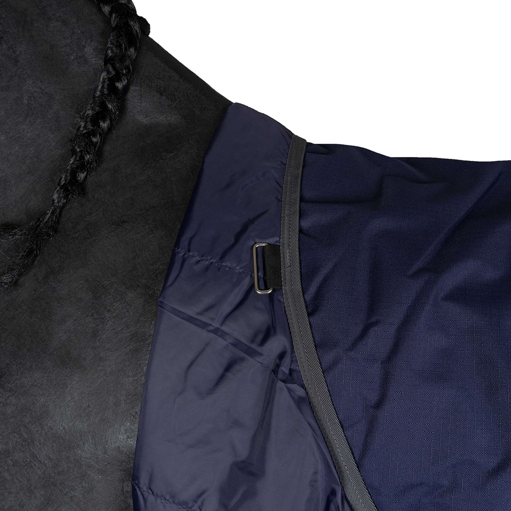 WeatherBeeta ComFiTec Tyro Turnout Standard Neck 50g Navy/Charcoal