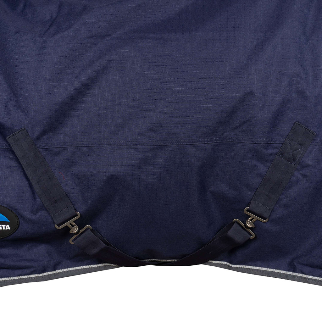 WeatherBeeta ComFiTec Tyro Turnout Standard Neck 50g Navy/Charcoal