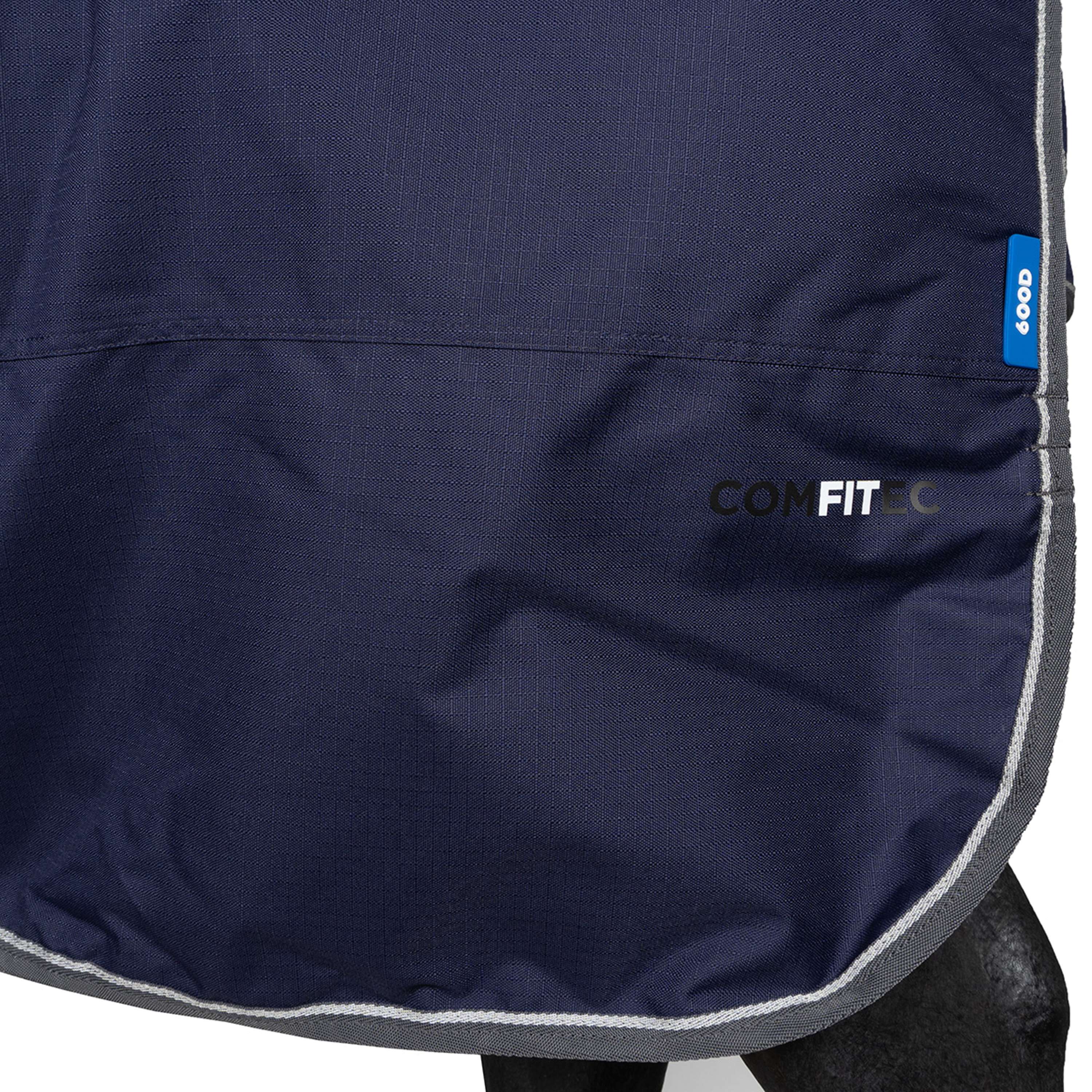 WeatherBeeta ComFiTec Tyro Turnout Standard Neck 50g Navy/Charcoal