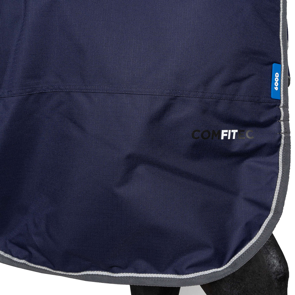WeatherBeeta ComFiTec Tyro Turnout Standard Neck 50g Navy/Charcoal