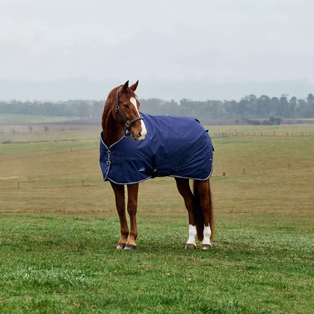 WeatherBeeta ComFiTec Tyro Turnout Standard Neck 50g Navy/Charcoal
