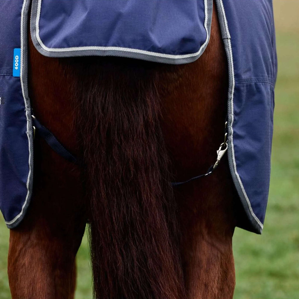 WeatherBeeta ComFiTec Tyro Turnout Standard Neck 50g Navy/Charcoal