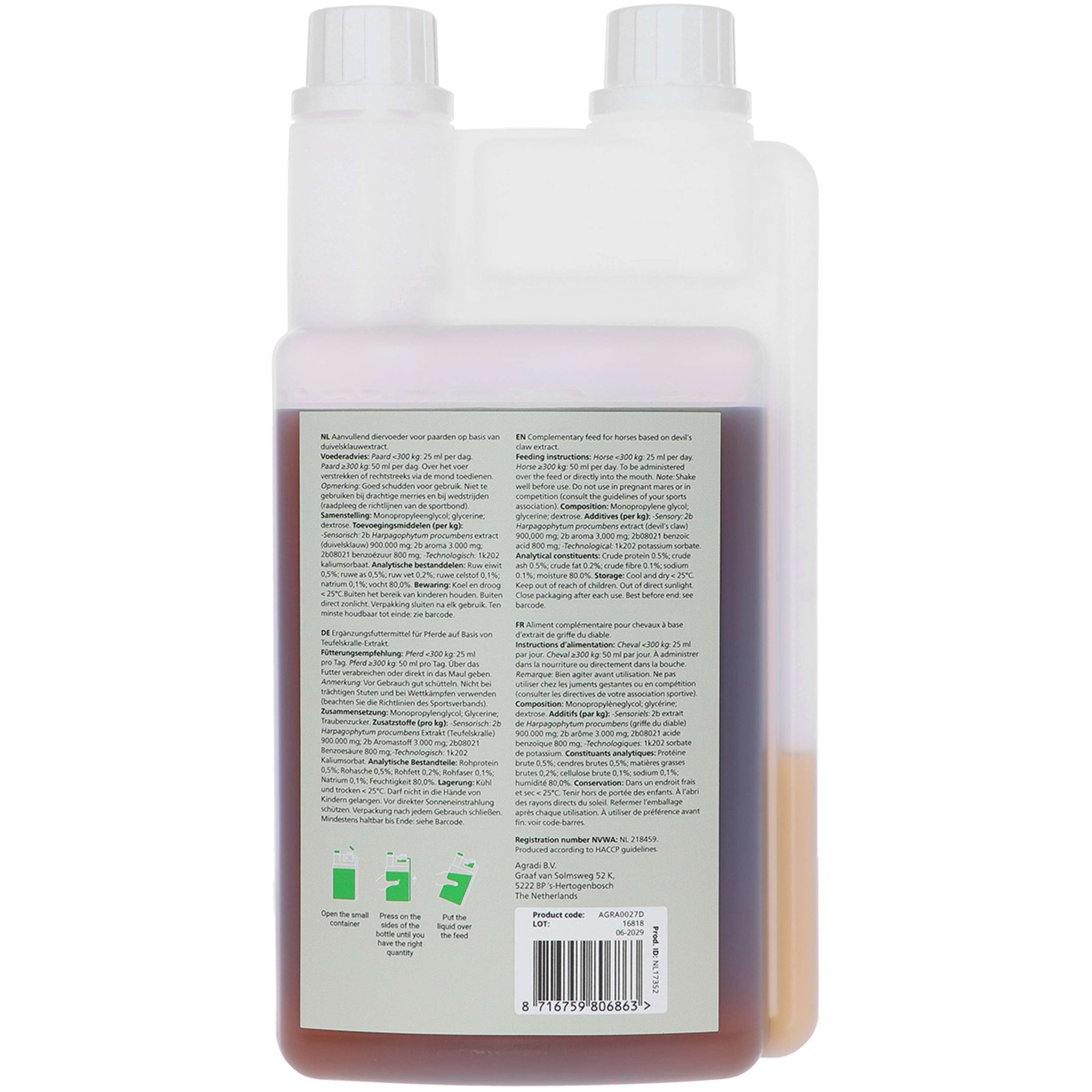 Agradi Health Griffes du diable Liquide