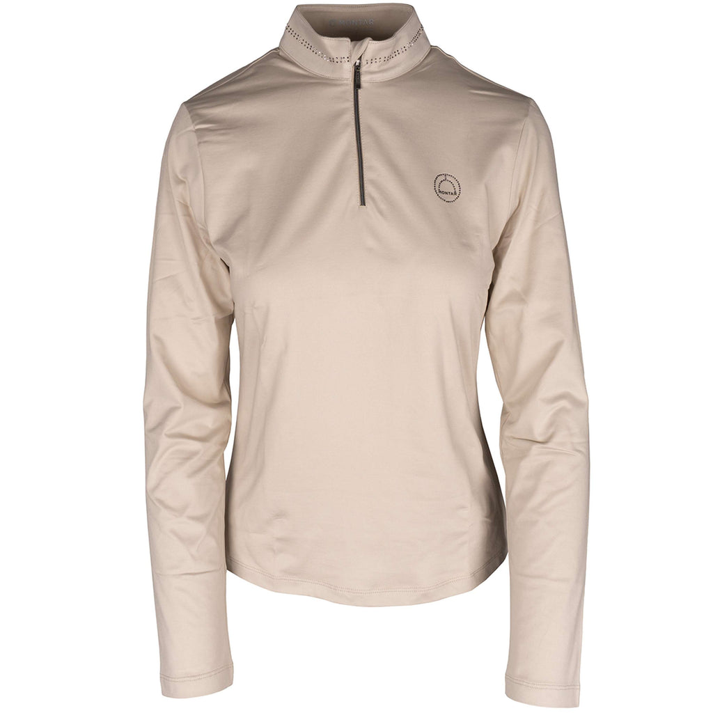 Montar Manches Longues MoEllinor Grey Beige