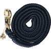 Bucas Corde pour Licol Show-Line Comfort avec Crochet Panique Marine/Gris