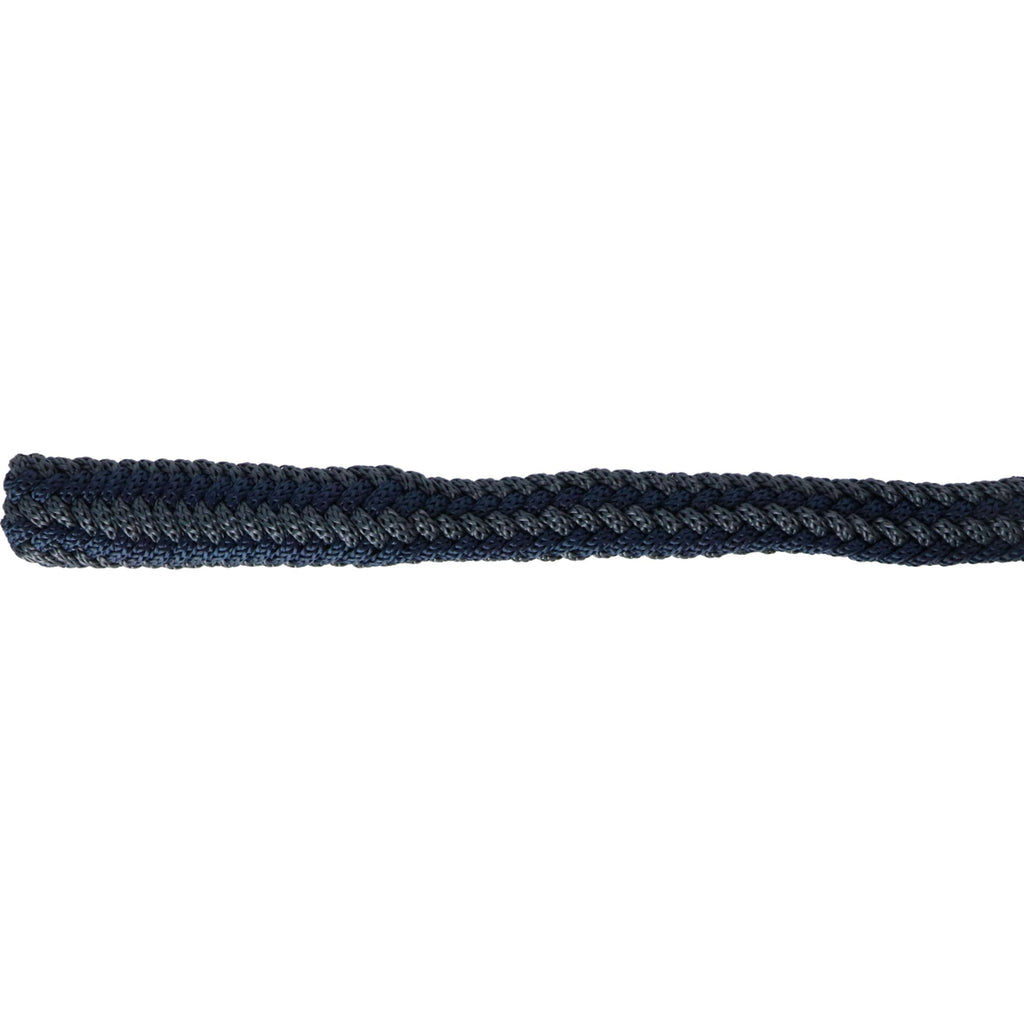 Bucas Corde pour Licol Show-Line Comfort avec Crochet Panique Marine/Gris