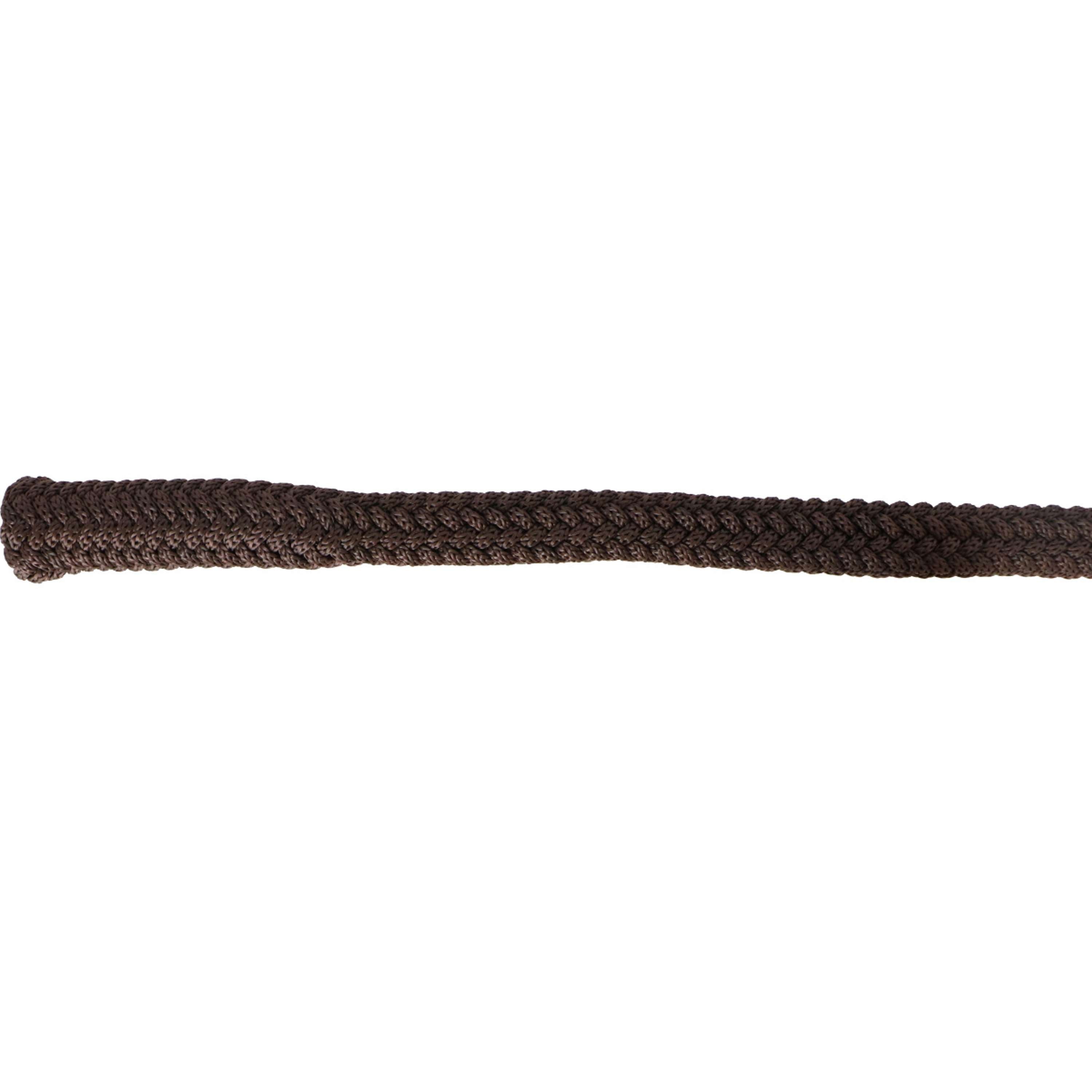 Bucas Corde pour Licol Comfort avec Mousqueton Marron/Marron