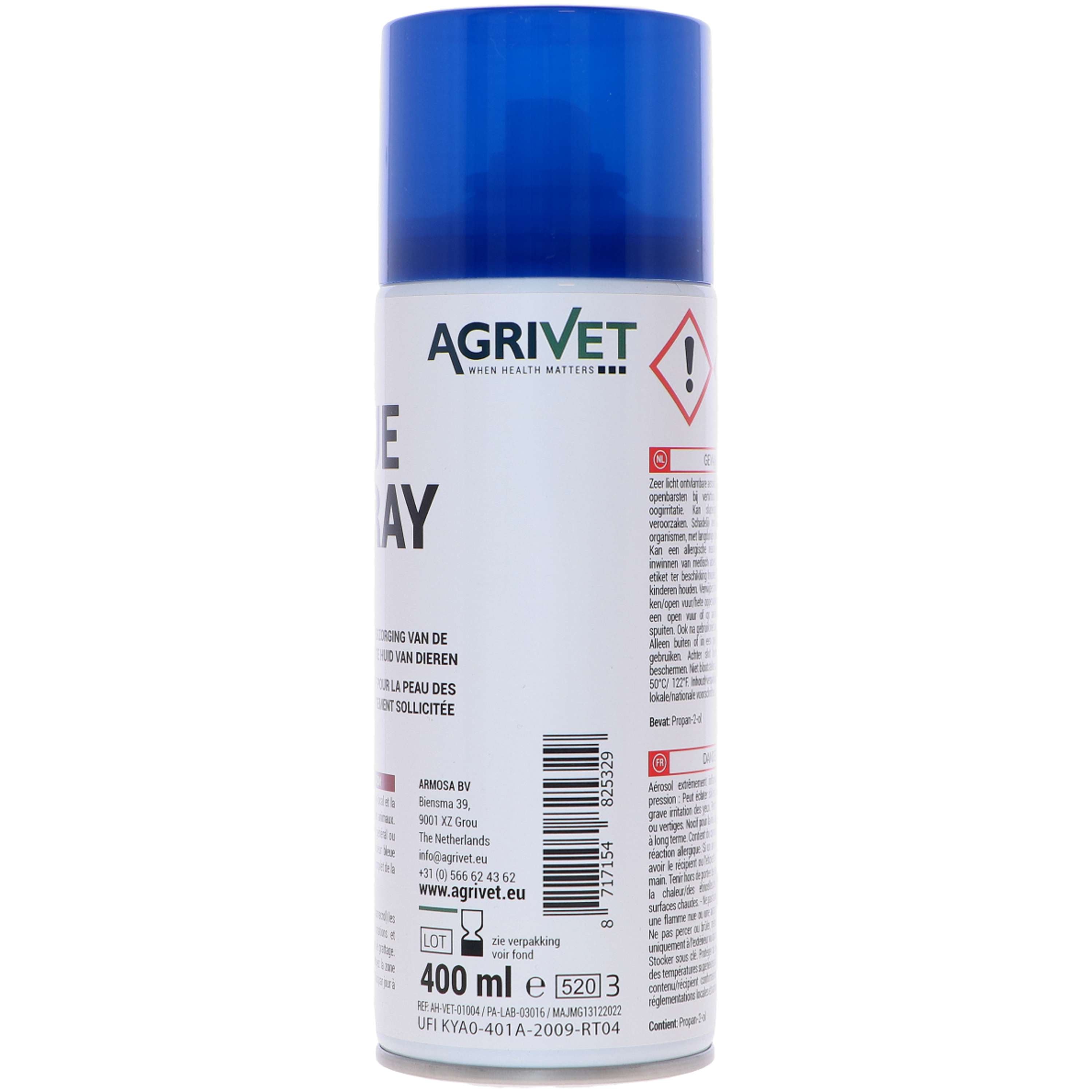 Agrivet Dermi Blauw Spray