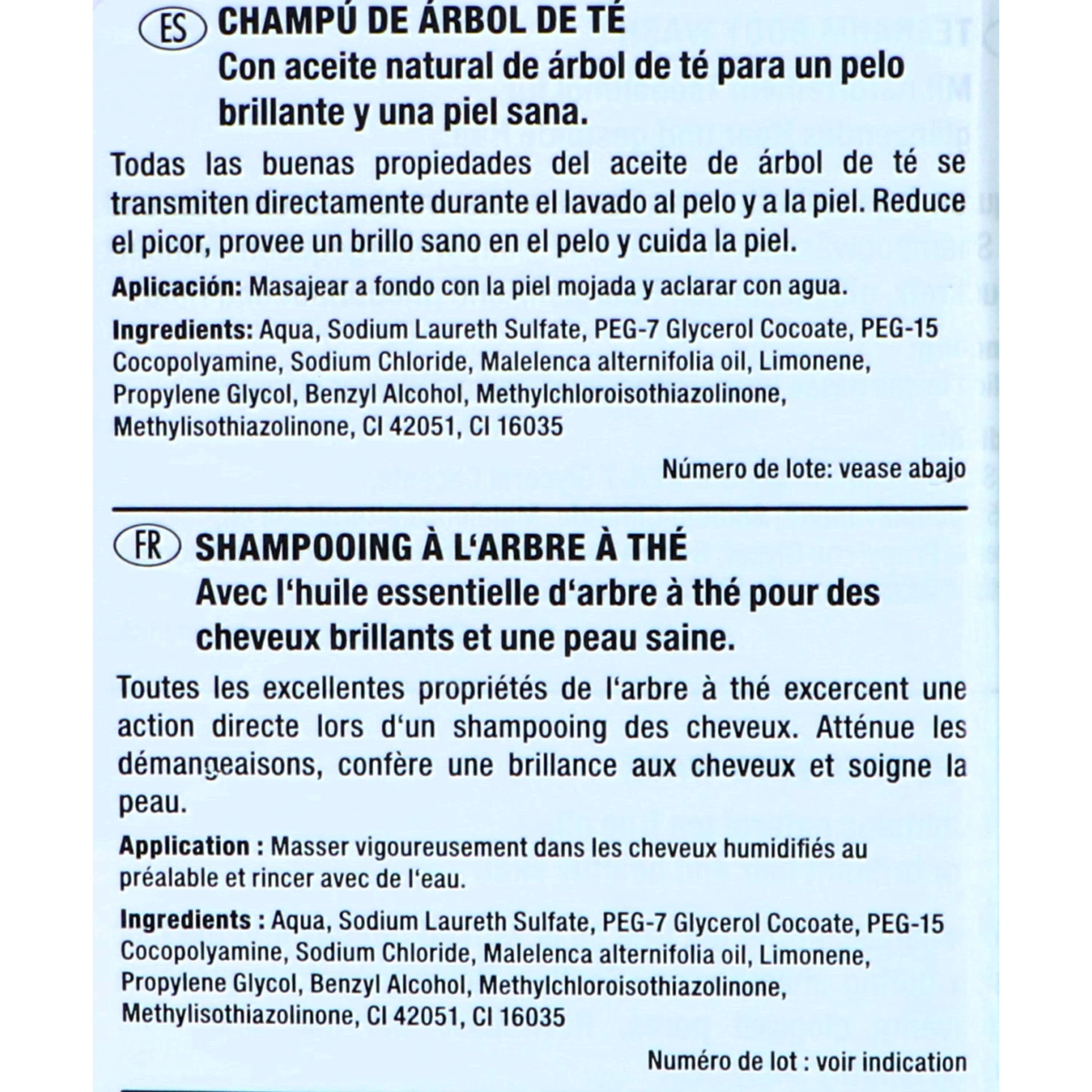 Leovet Shampooing à l'Arbre à Thé