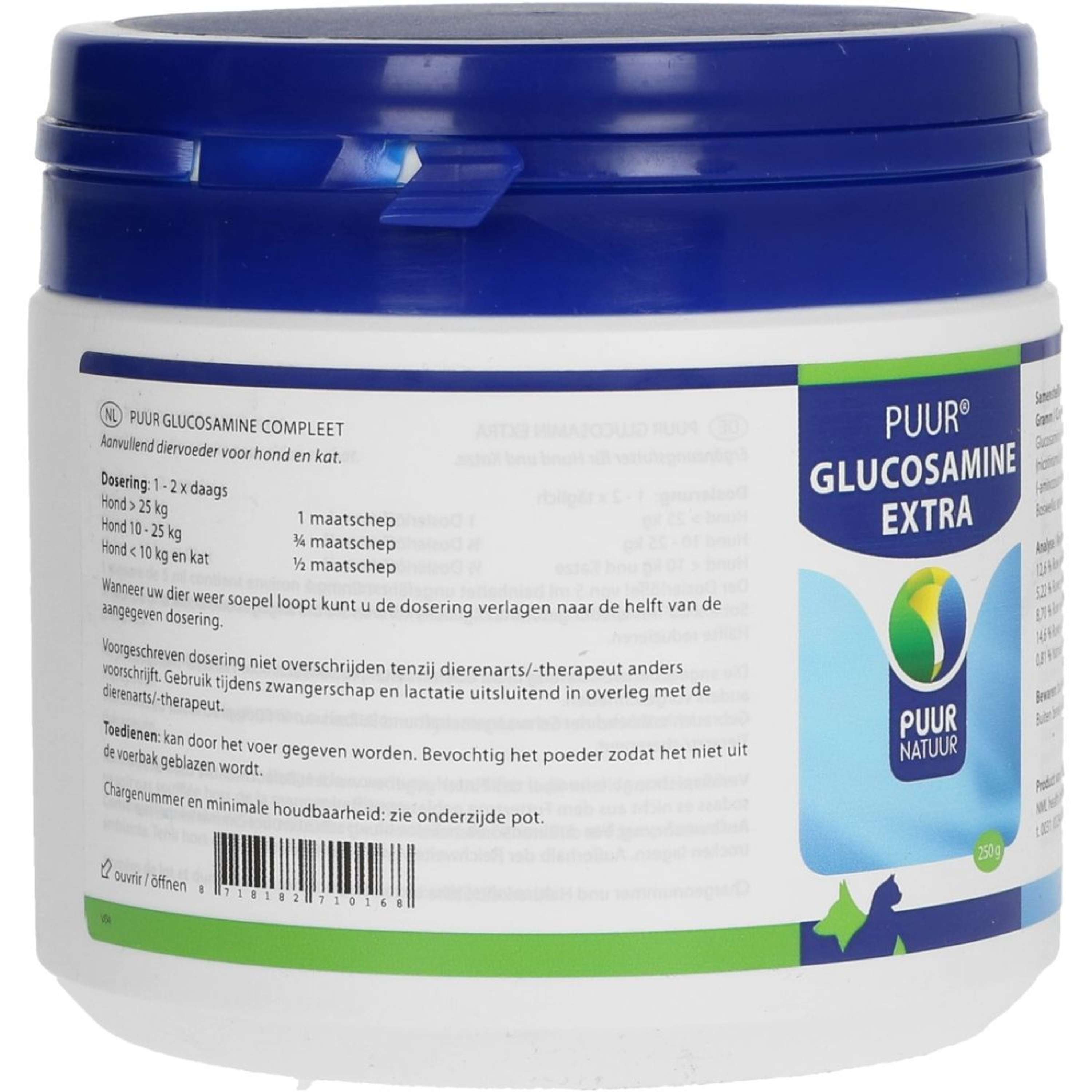 PUUR Glucosamine Complète / Supplémentaire Chien et Chat