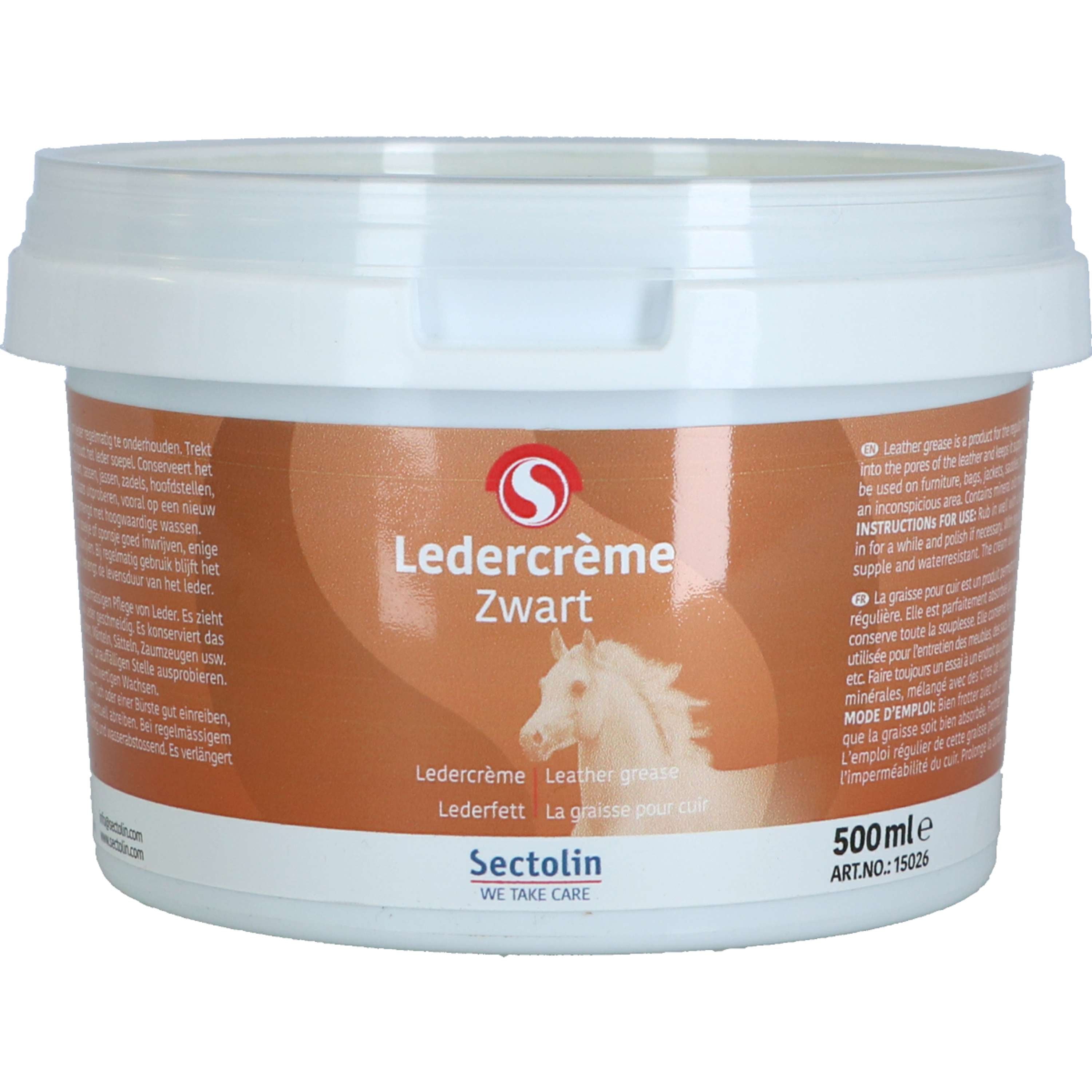 Sectolin Crème pour le Cuir Noir