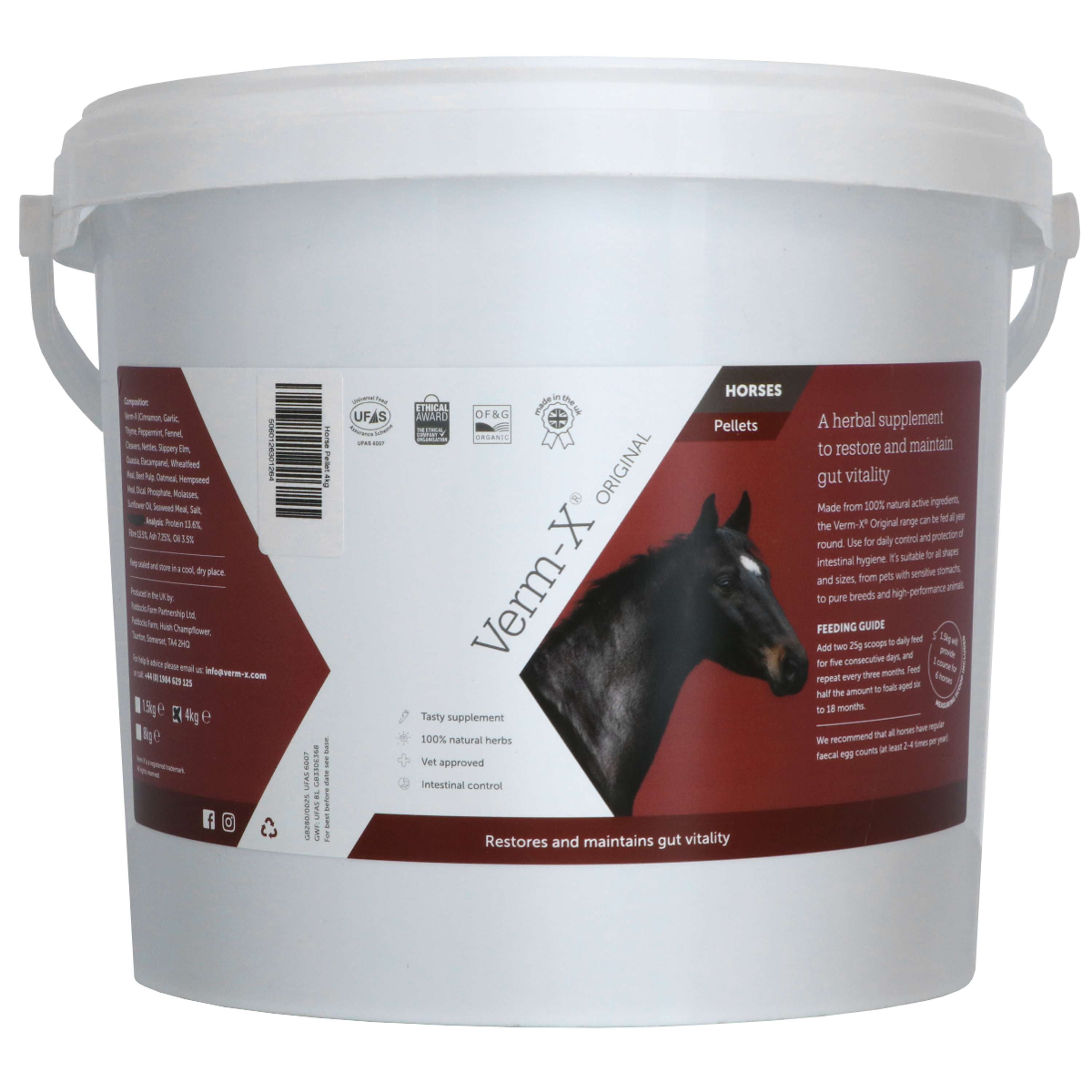 Verm-X Chunks Extra Strong pour chevaux 16 cours