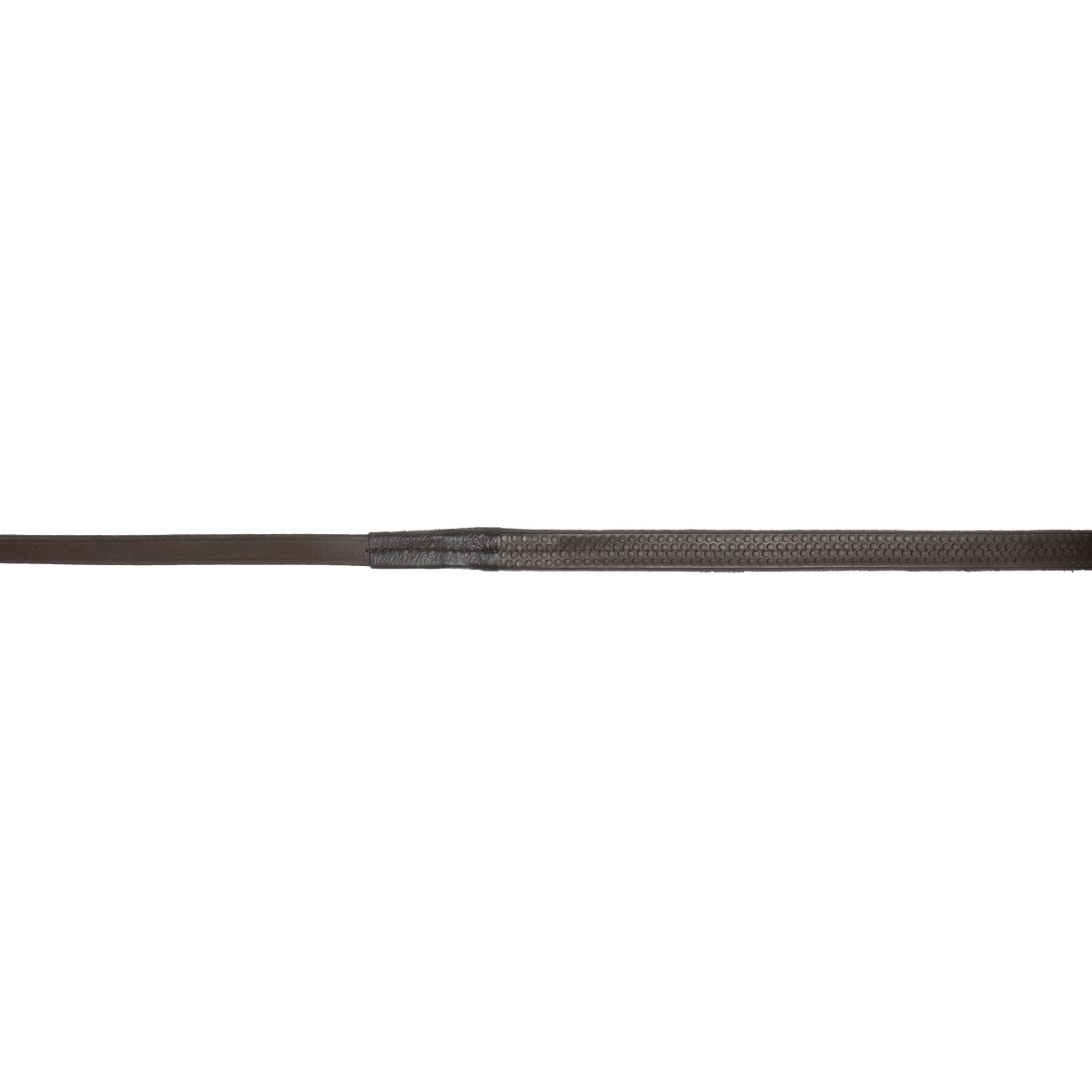 HKM Rênes avec Caoutchouc Marron