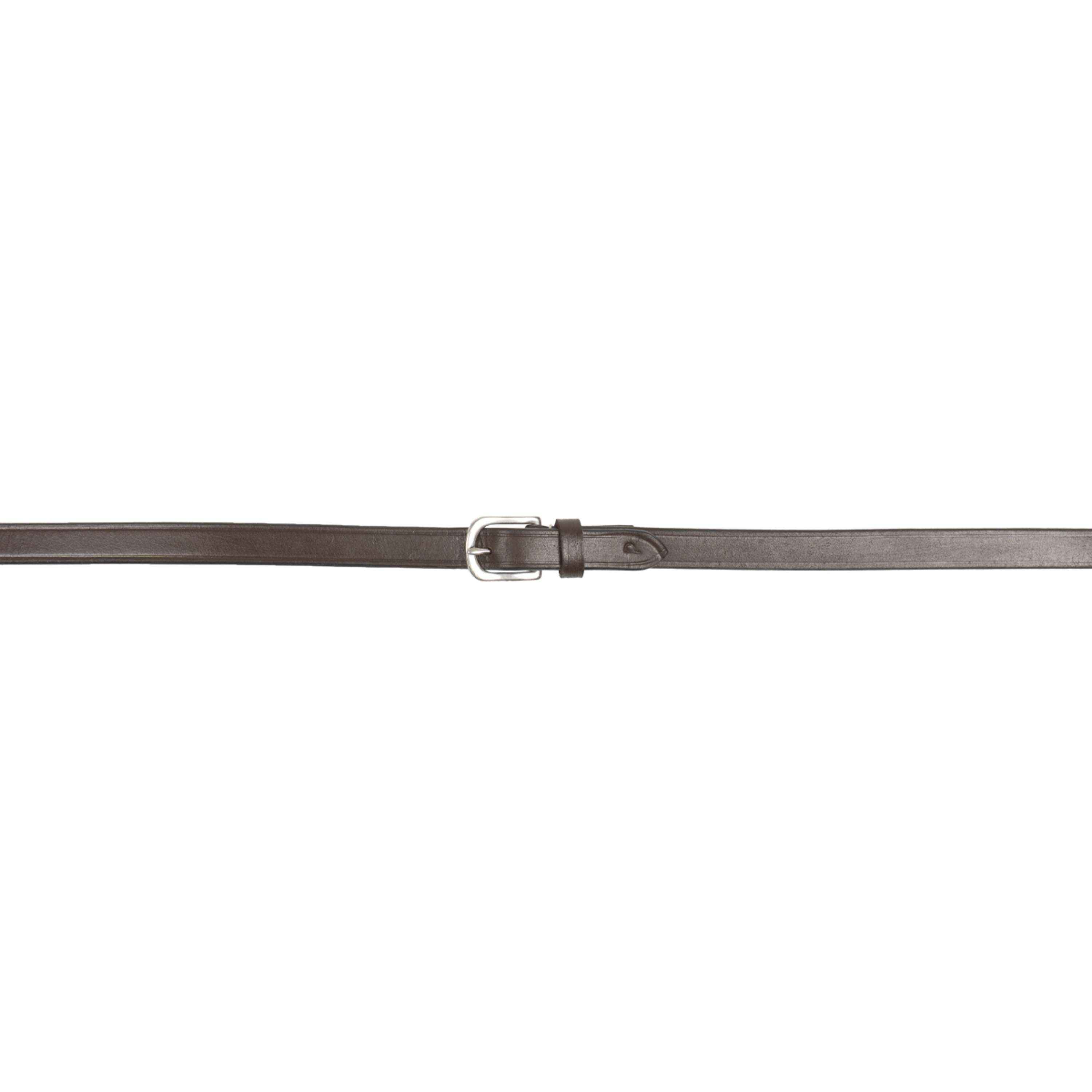 HKM Rênes avec Caoutchouc Marron