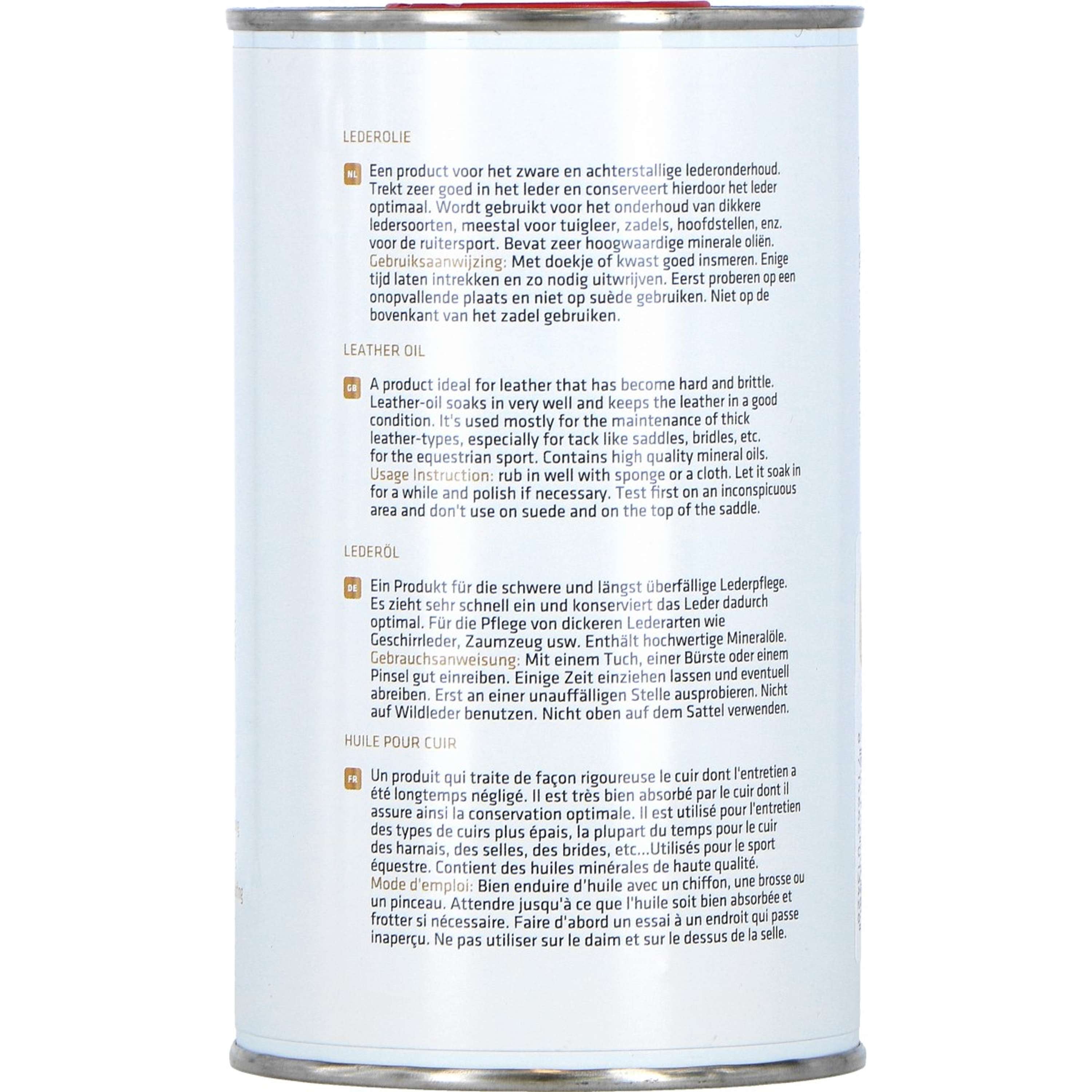 Rapide Huile pour Cuir Blanc