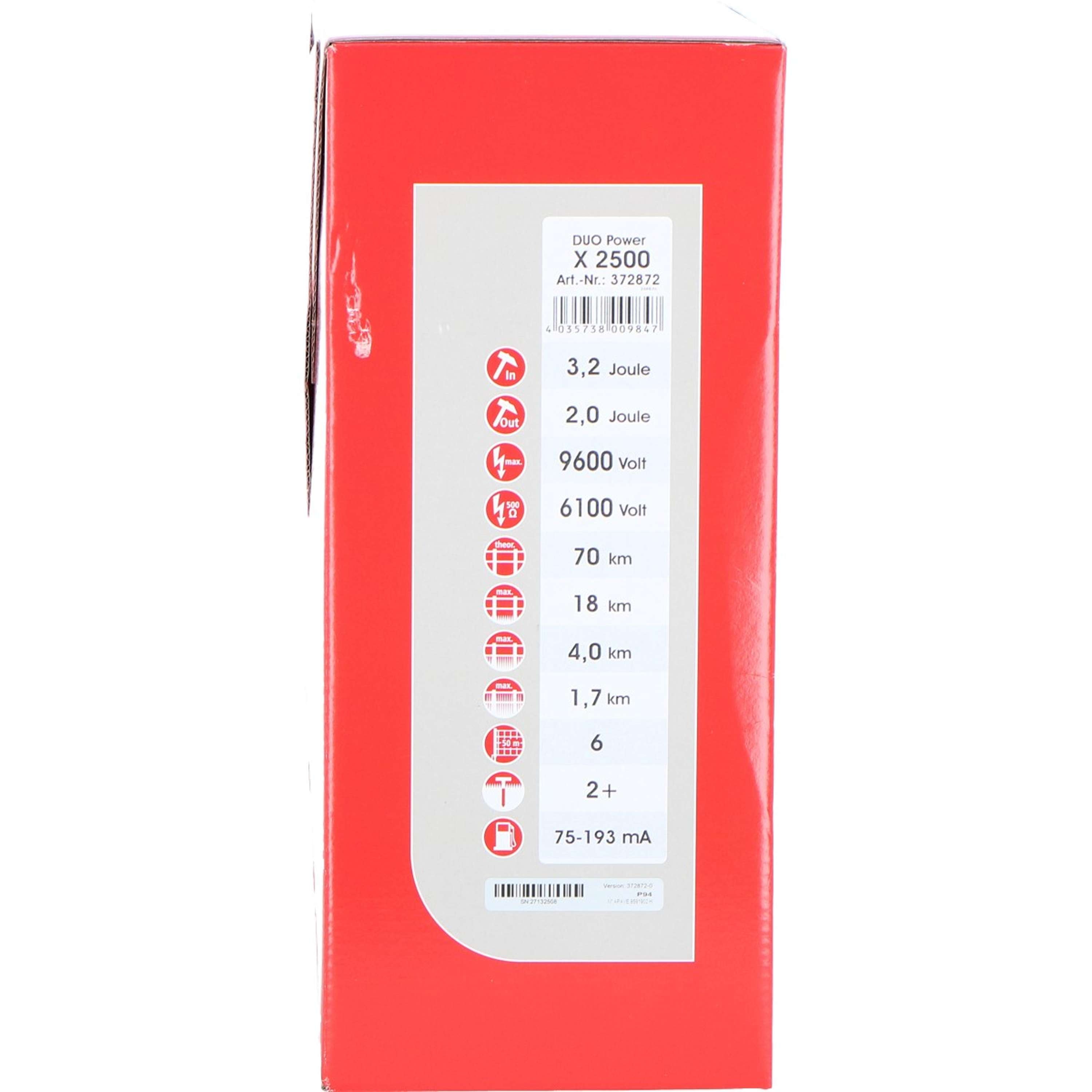 Ako Électrificateur Duo Power X2500 2,0 Joule