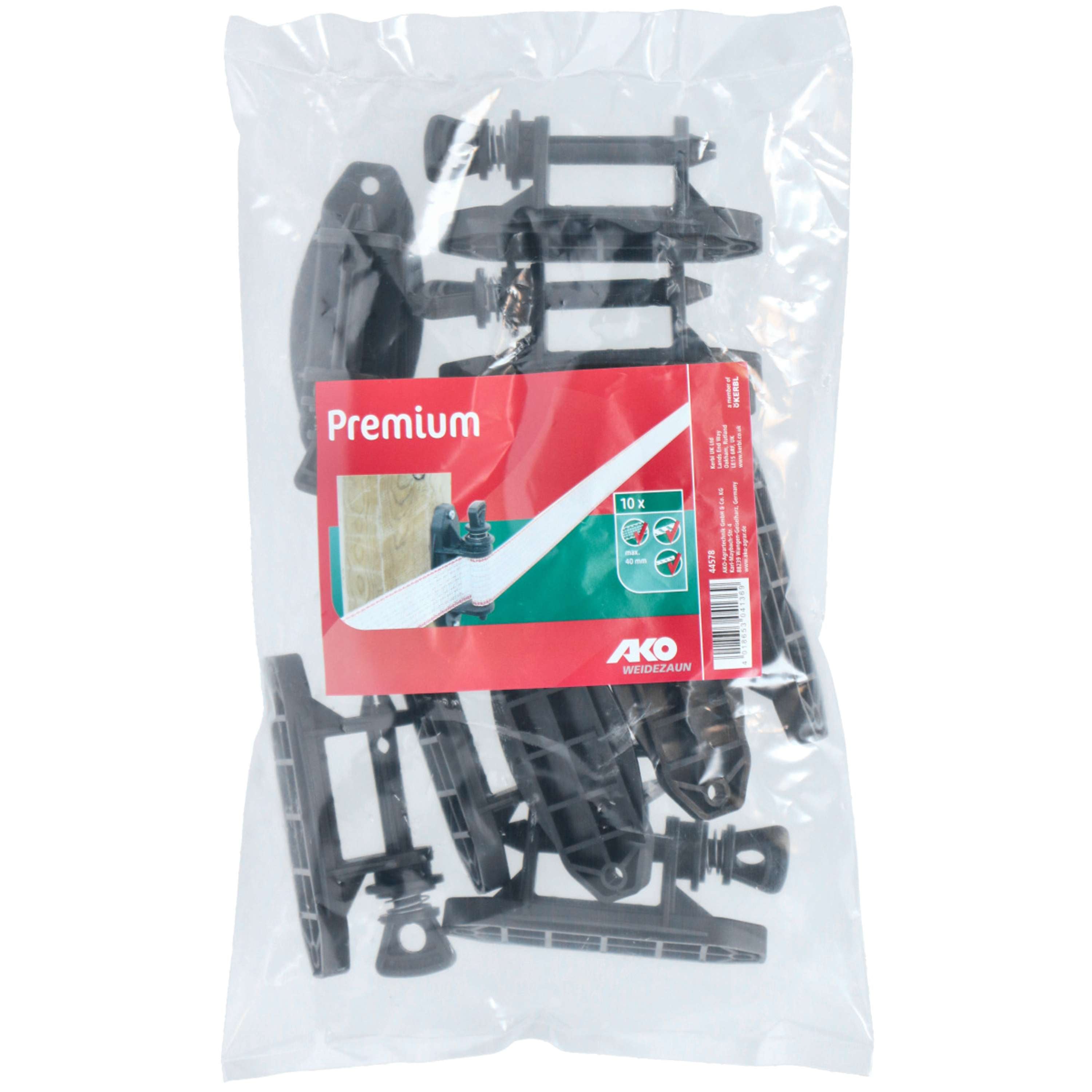 Ako Isolateur de Ruban Premium Plastique 10 Pièces