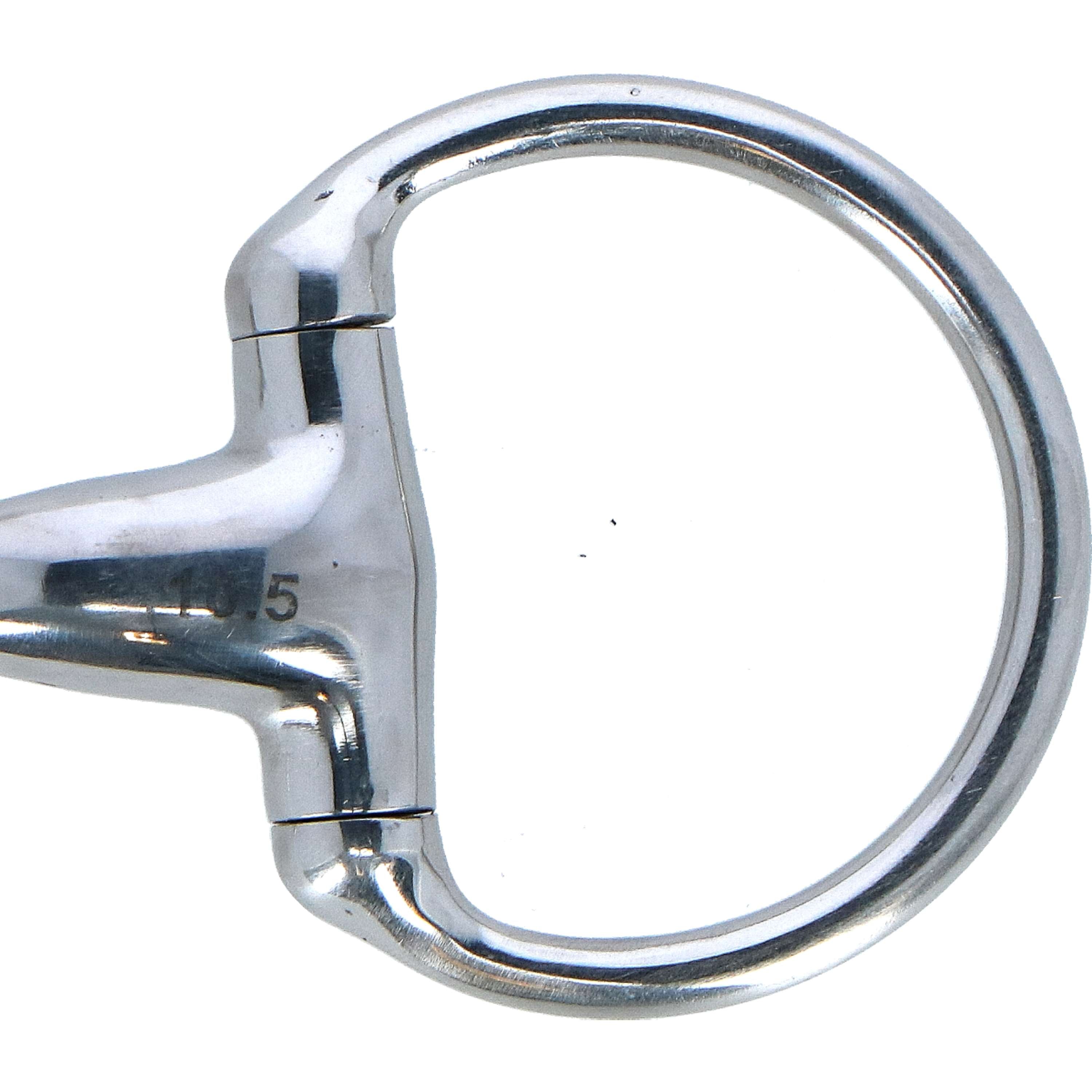 HORKA Mors à Olive Double Brisure Acier Inoxydable 18mm Acier inoxydable