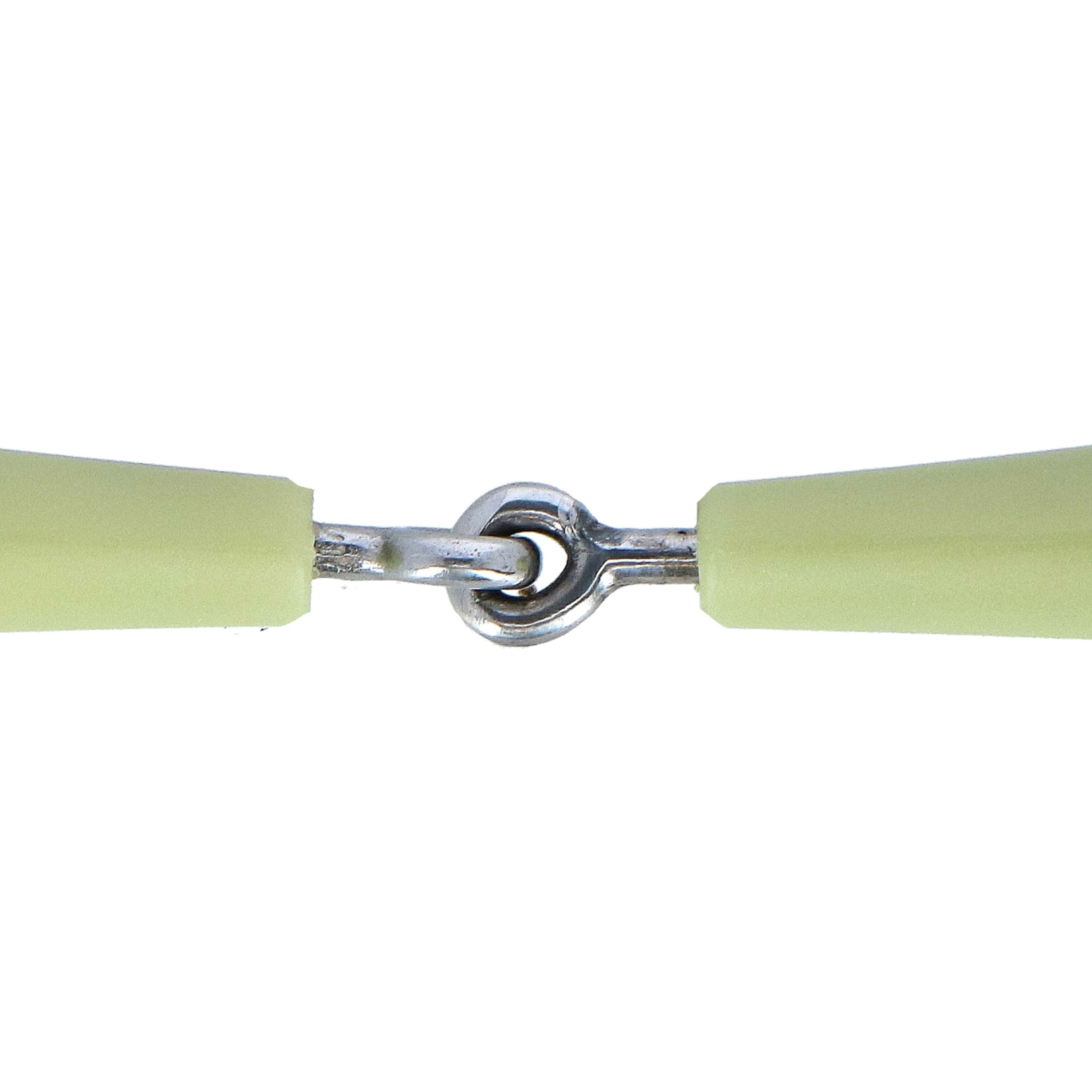 HORKA Mors de Filet Caoutchouc Brisure Goût Pomme 20mm