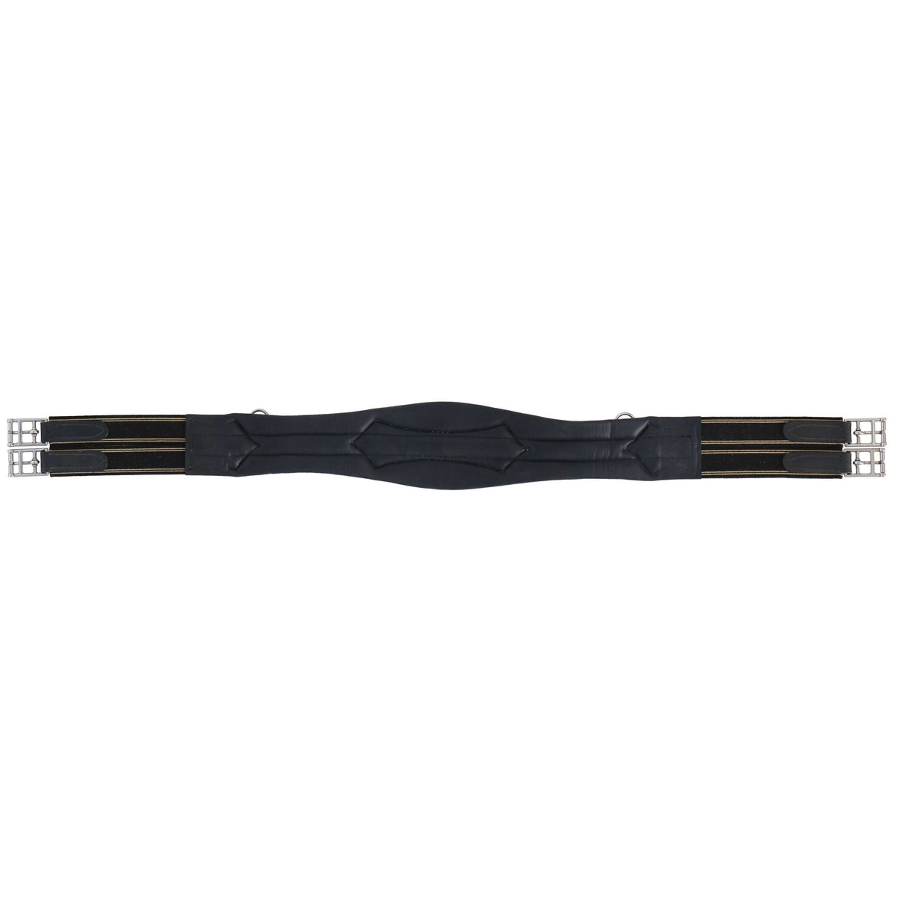 HORKA Sangle Polyvalente Cuir Noir/Argent