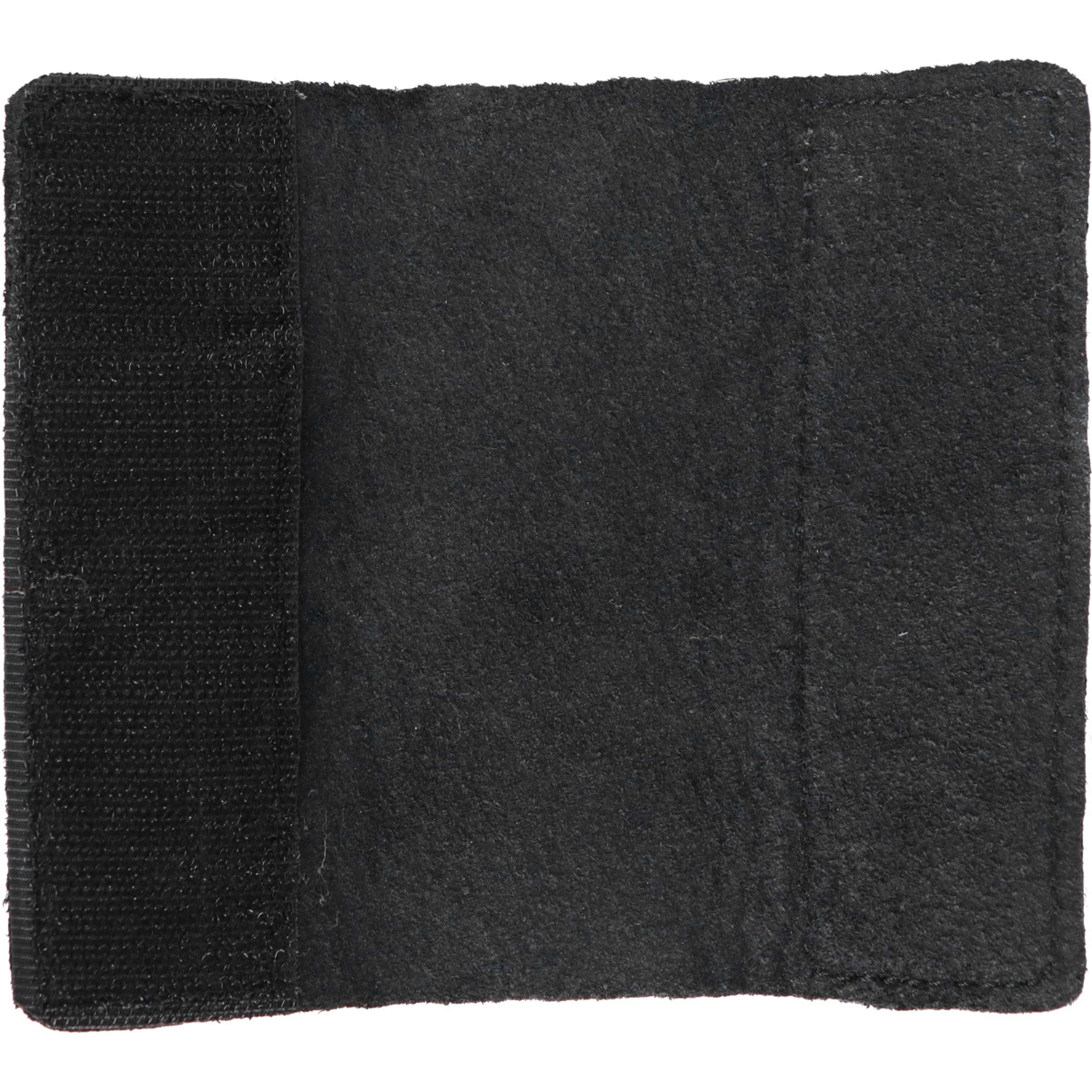 BR Fourreaux de Muserolles Cuir Souple avec Velcro Noir