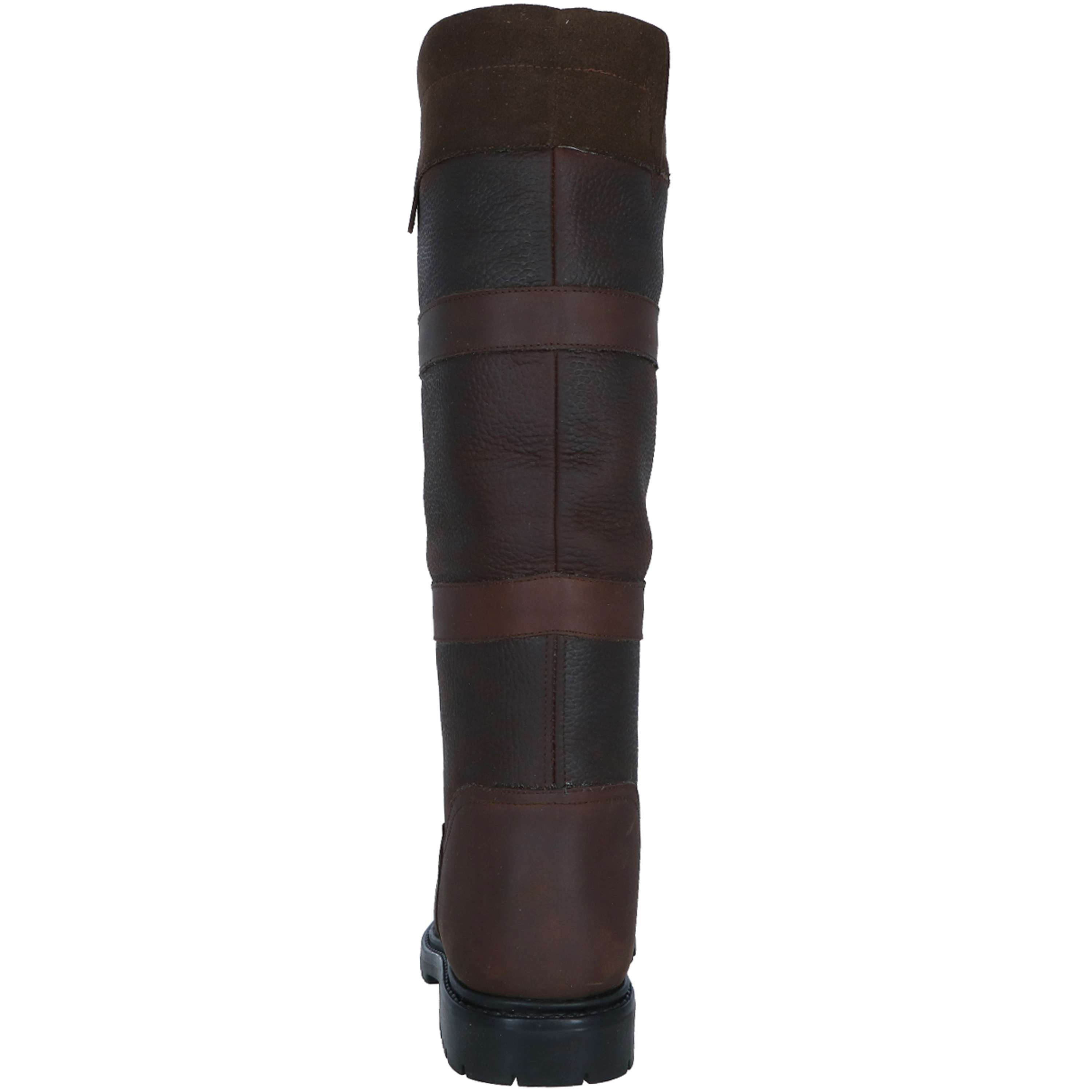 BR Bottes d'Extérieur Country Nubuck Étanche Marron