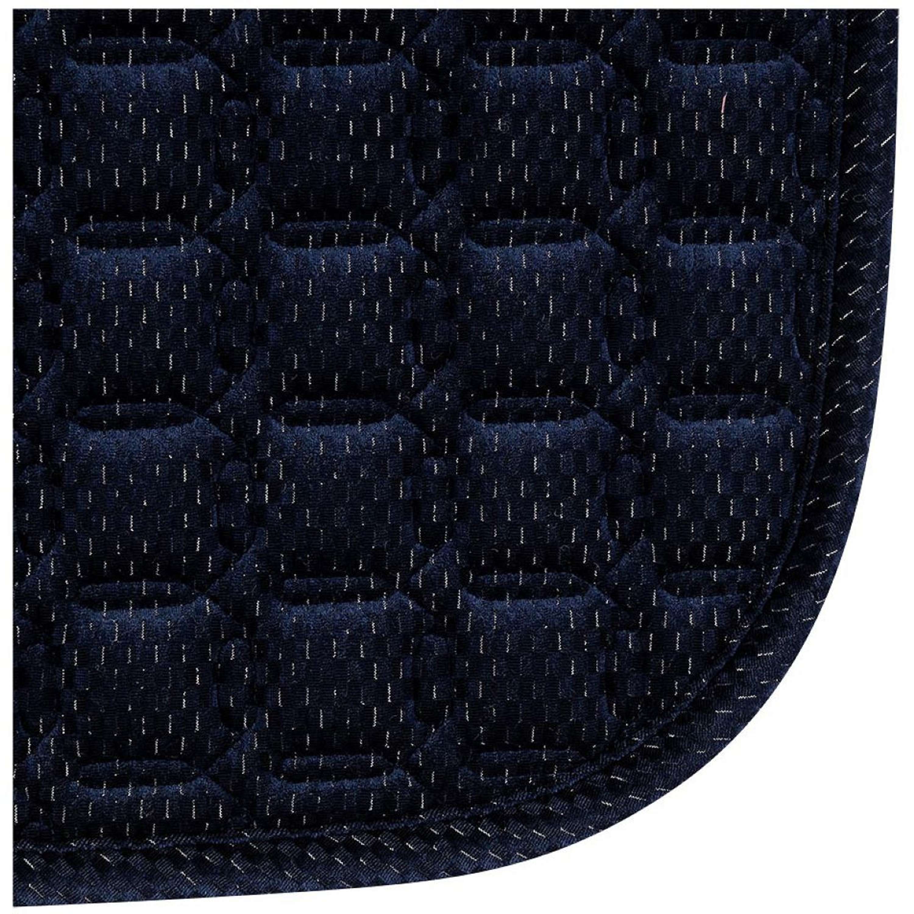 ANKY Tapis de Selle Check Velvet XB25003 Dressage Midnight Blue