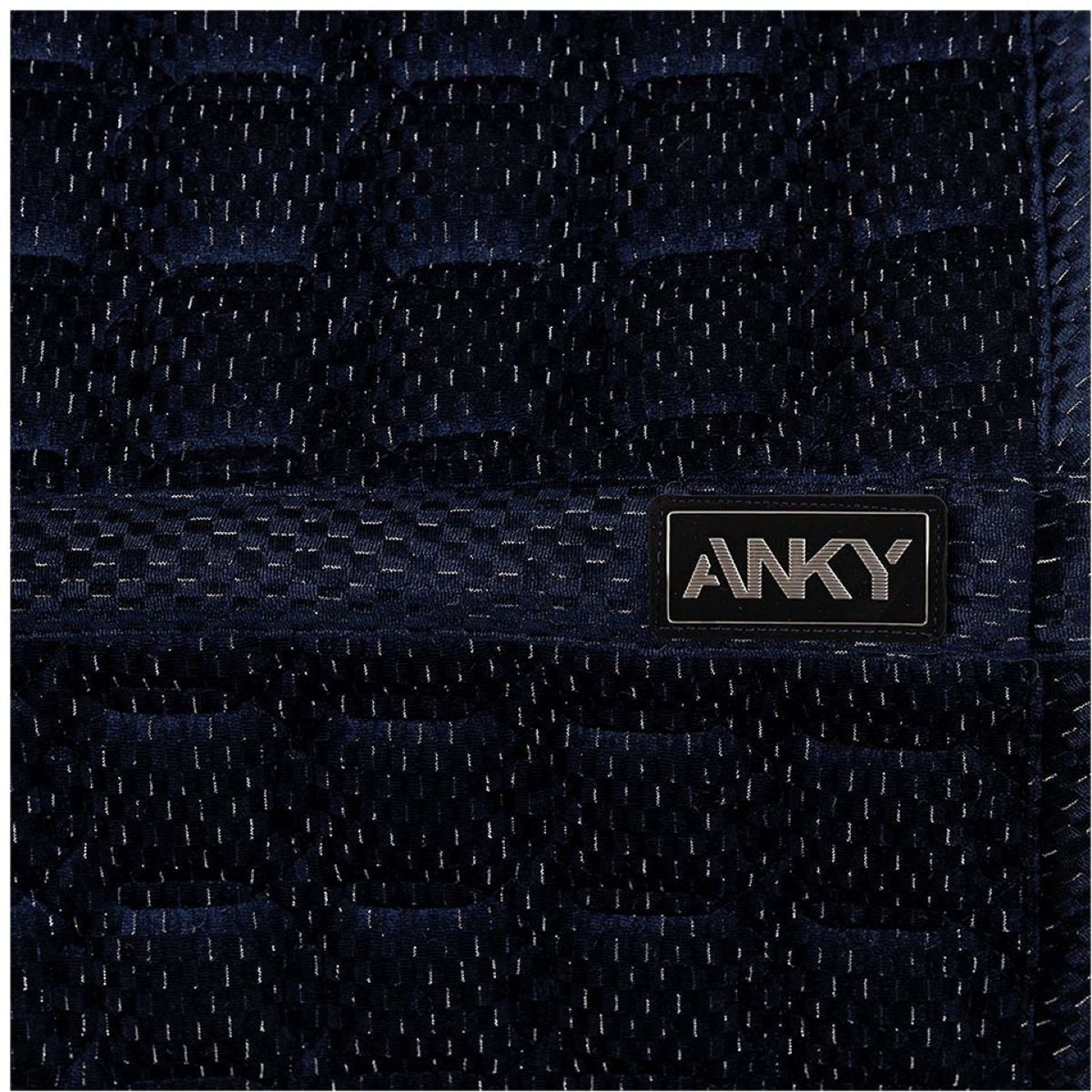 ANKY Tapis de Selle Check Velvet XB25003 Dressage Midnight Blue