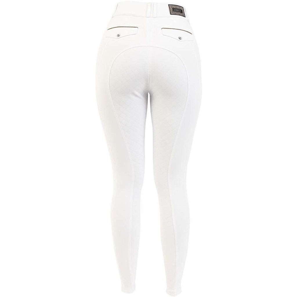 ANKY Pantalon d'Équitation Prospect C-Wear XR25103 Full Grip Blanc