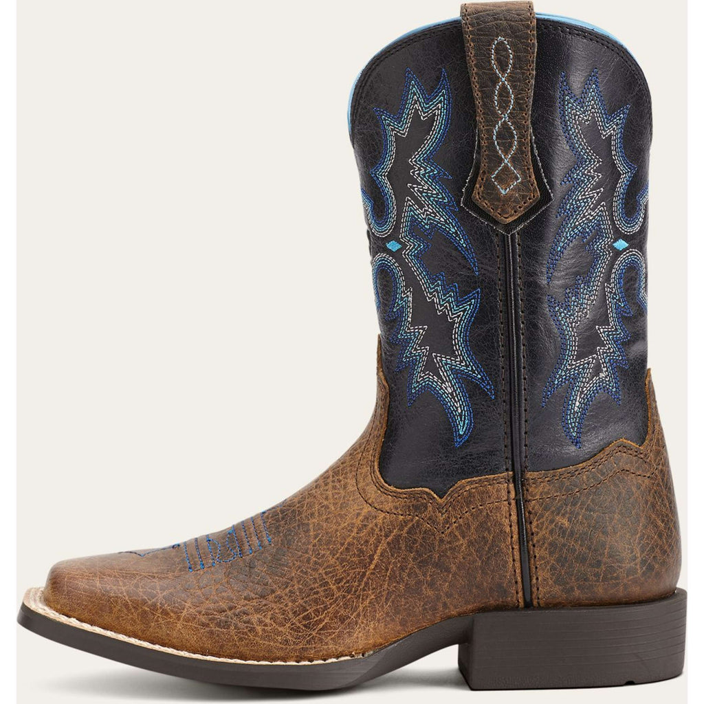Ariat Bottes Western YTH Tombstone Marron