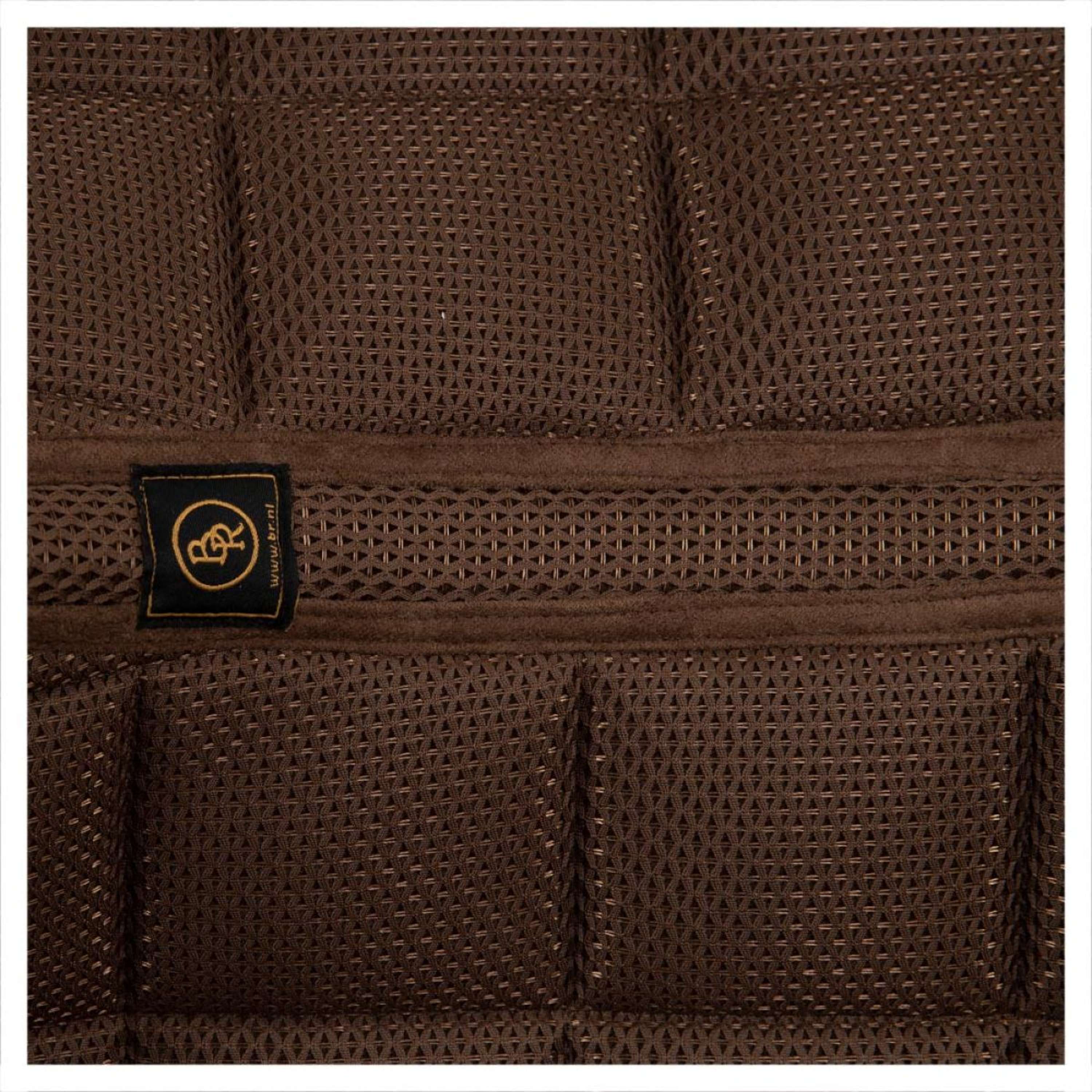 BR Tapis de Selle Optimum Airflow Polyvalent Marron
